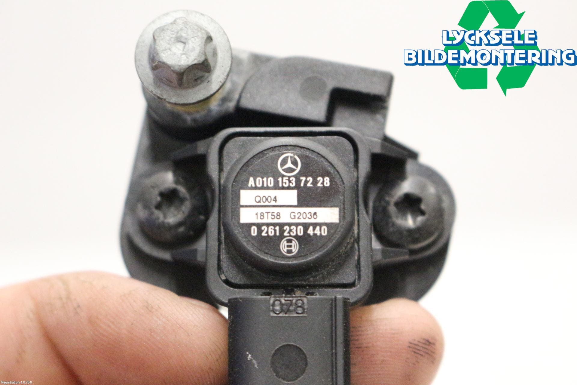 Mercedes-Benz MB SPRINTER (W906) 06-18 Givare Temp-Tryck Avgas