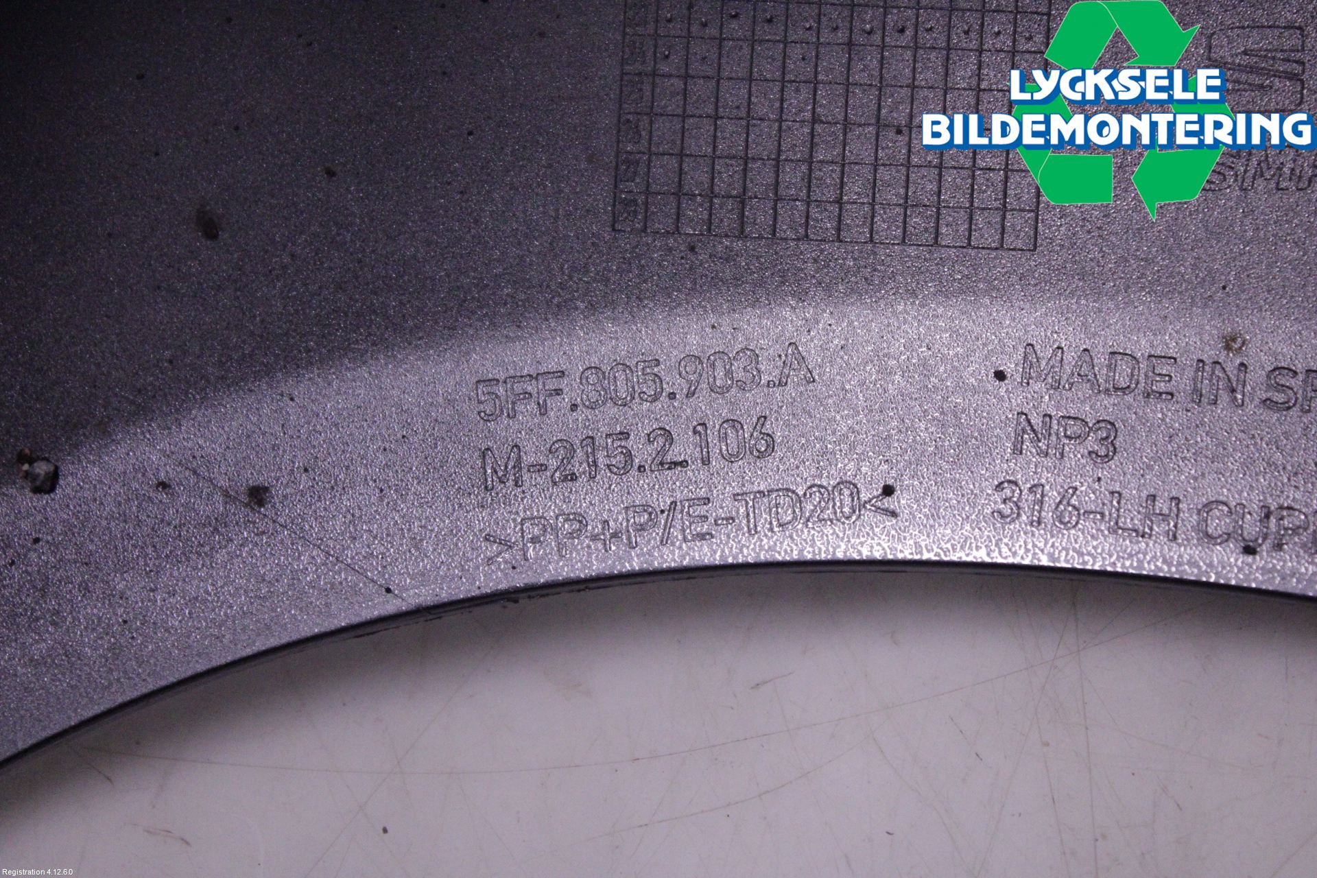 Cupra FORMENTOR 21- Stötfångardel Fram Vä