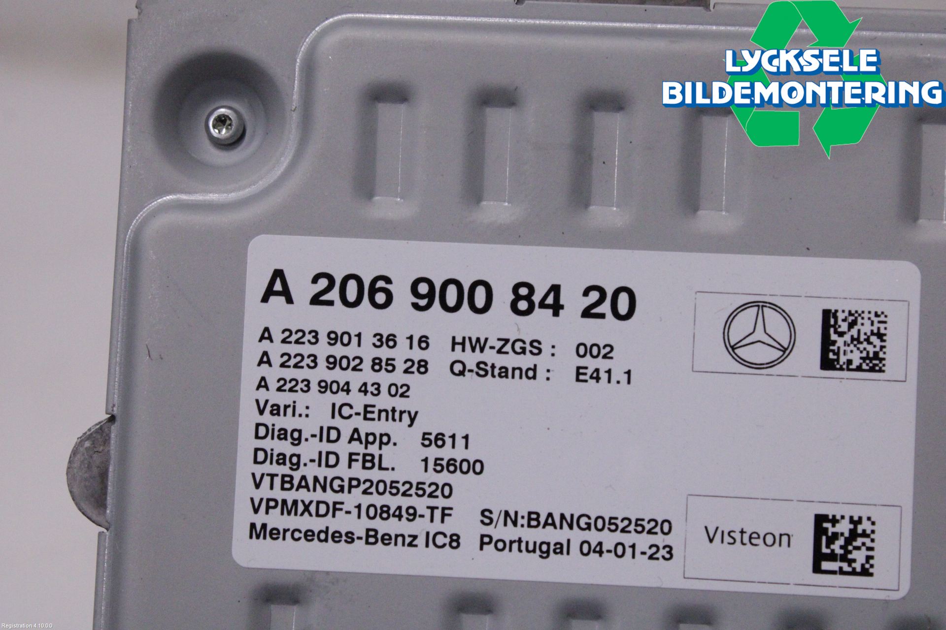 Mercedes-Benz MB EQE SUV (X294) 22- Styrenhet Övrigt