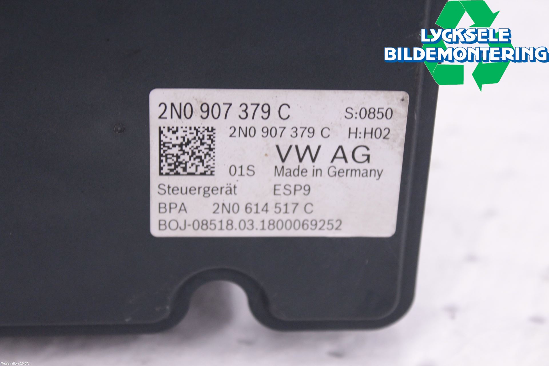 Volkswagen VW CRAFTER II / E-CRAFTER 17- Abs Hydraulaggregat