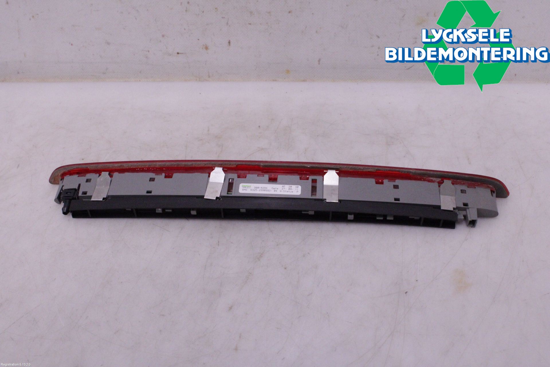 BMW X1 E84 10-15 Bromsljus Bakruta