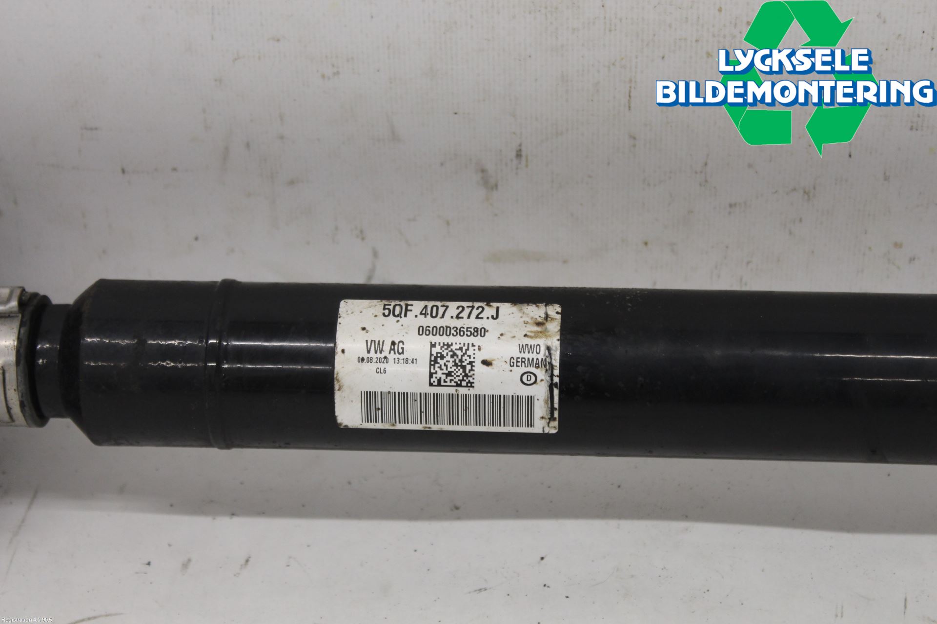 Volkswagen VW CADDY 21- Drivaxel Fram Höger