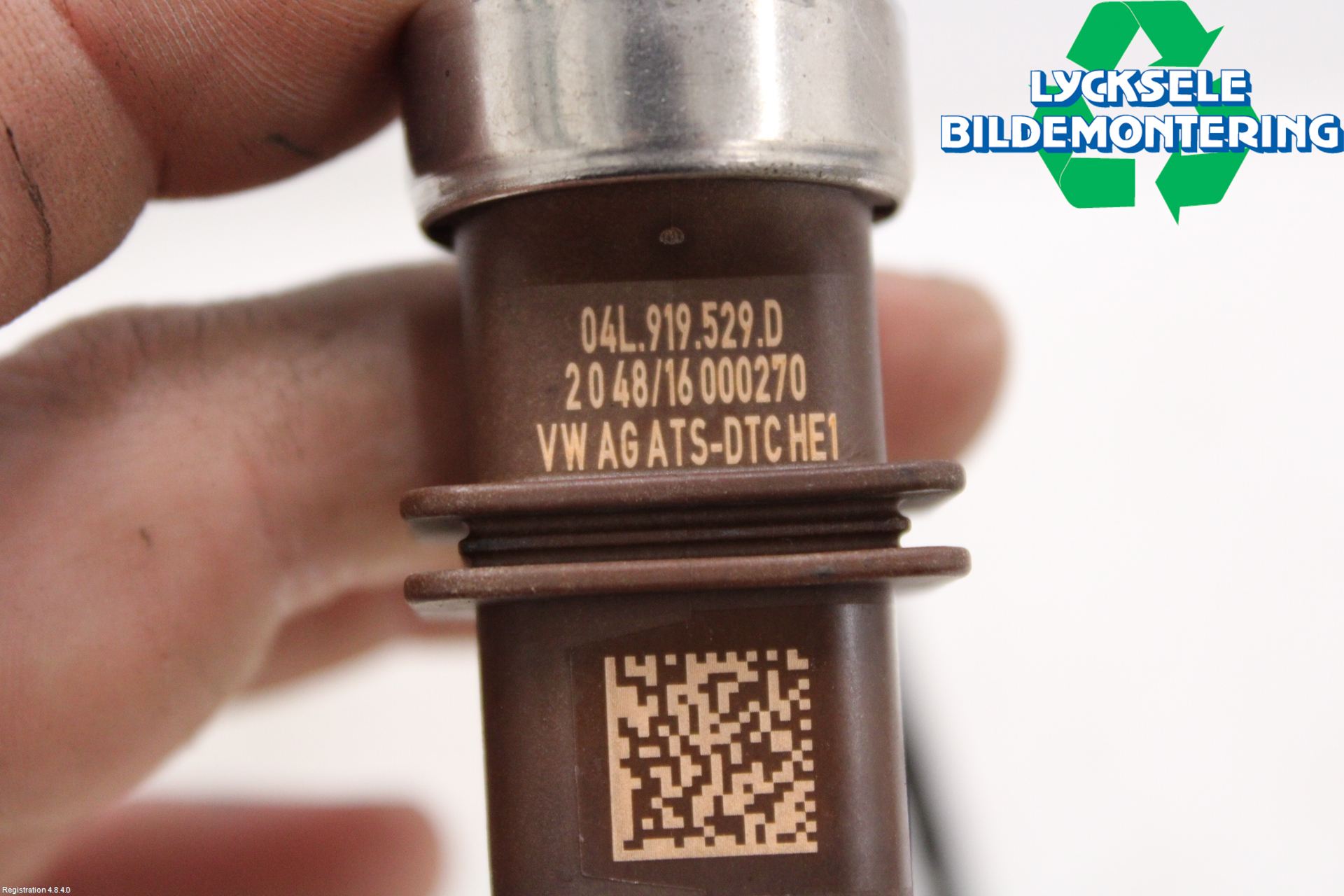 Volkswagen VW PASSAT 15-19 Givare Temp-Tryck Avgas