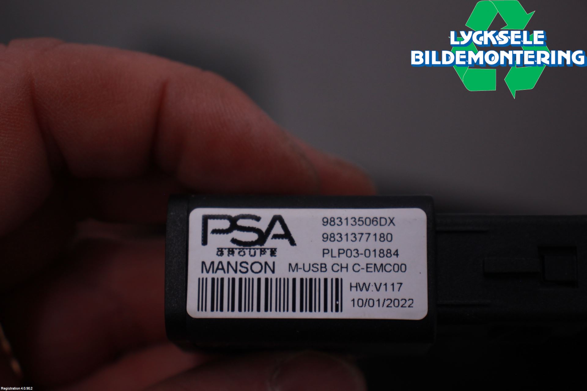 Citroen C4/E-C4 C4X/E-C4X III 21- Usb Connection