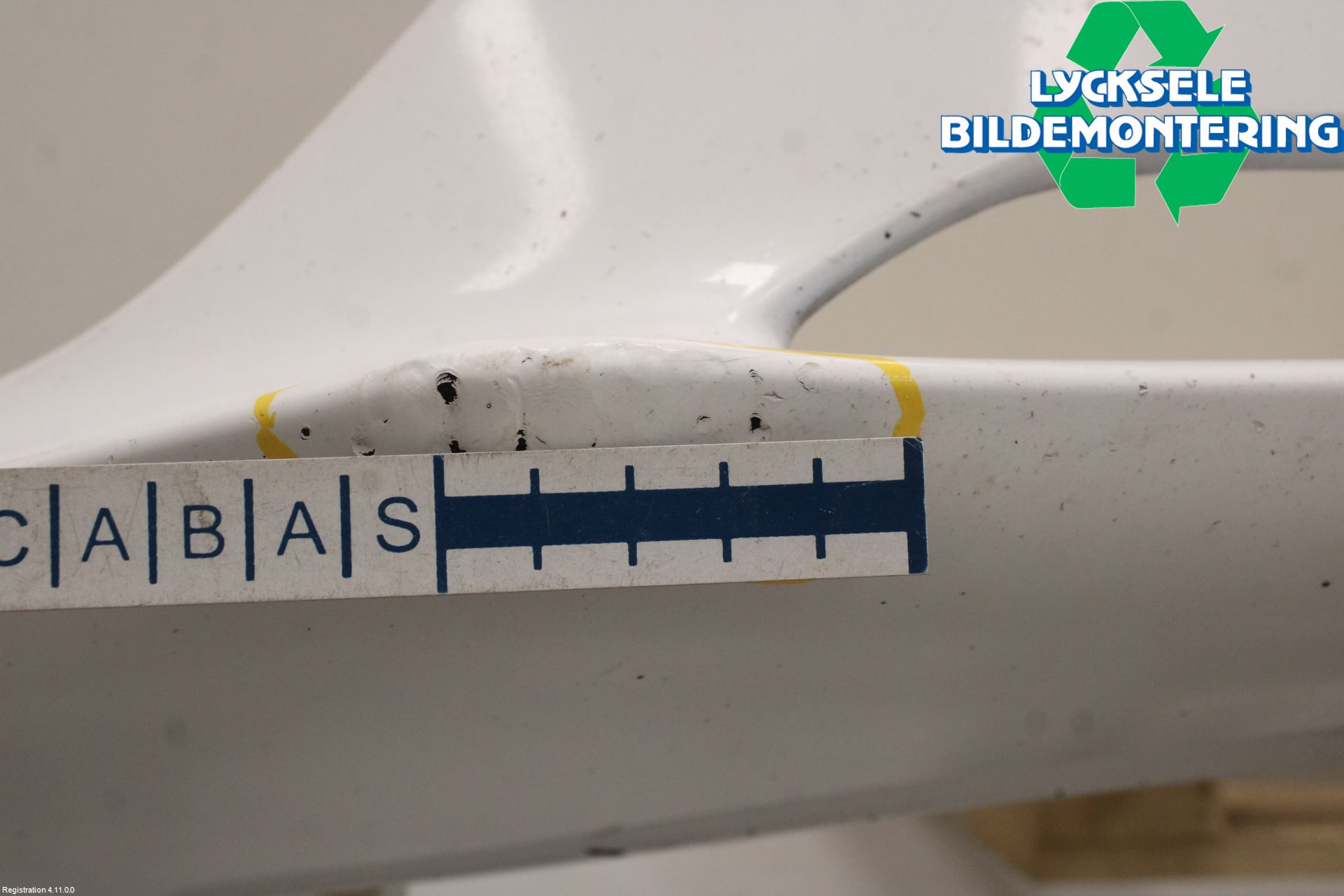 Audi A4 12-15 Stötfångarbeklädnad Fram