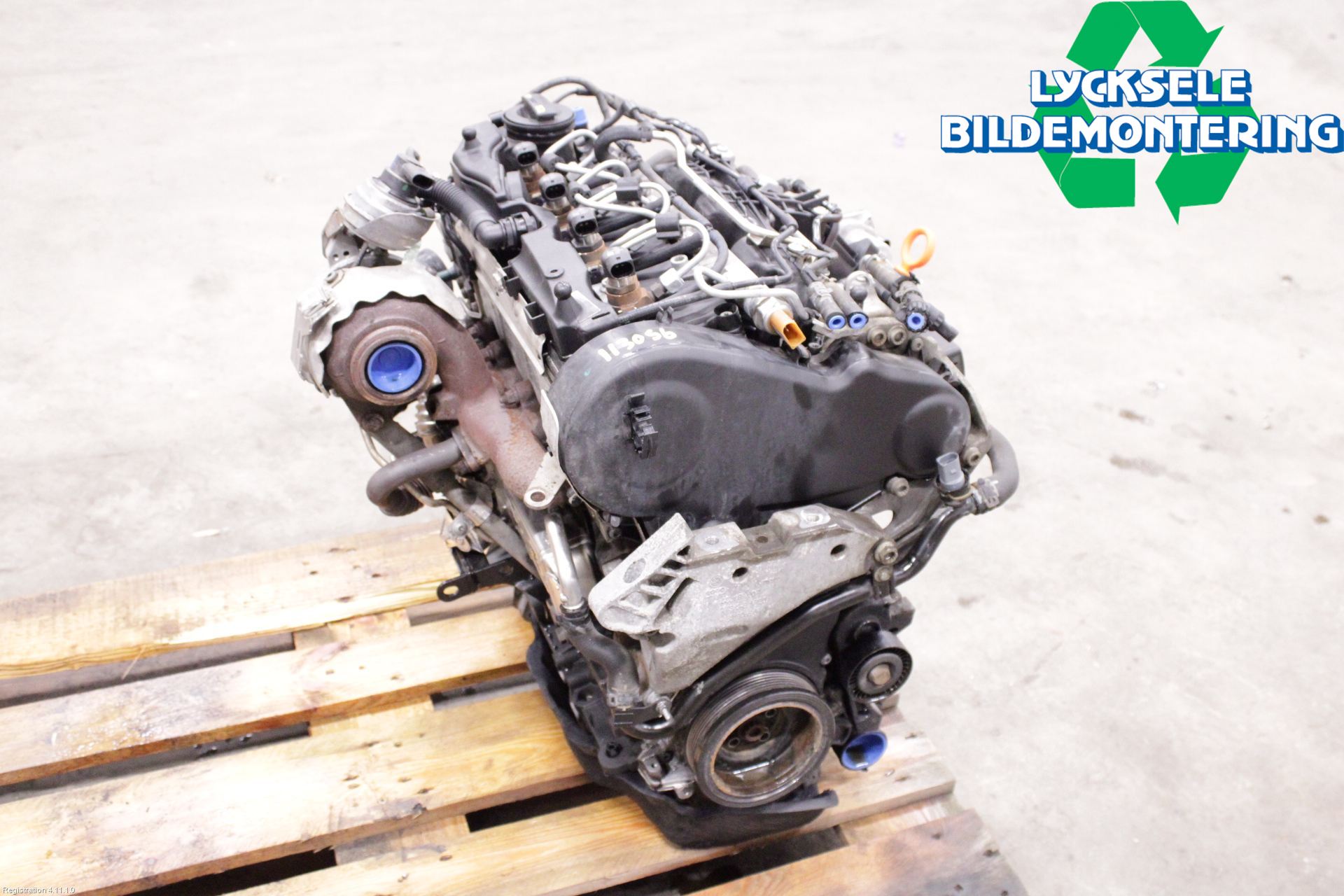 Volkswagen VW GOLF VI 09-13 Motor Diesel