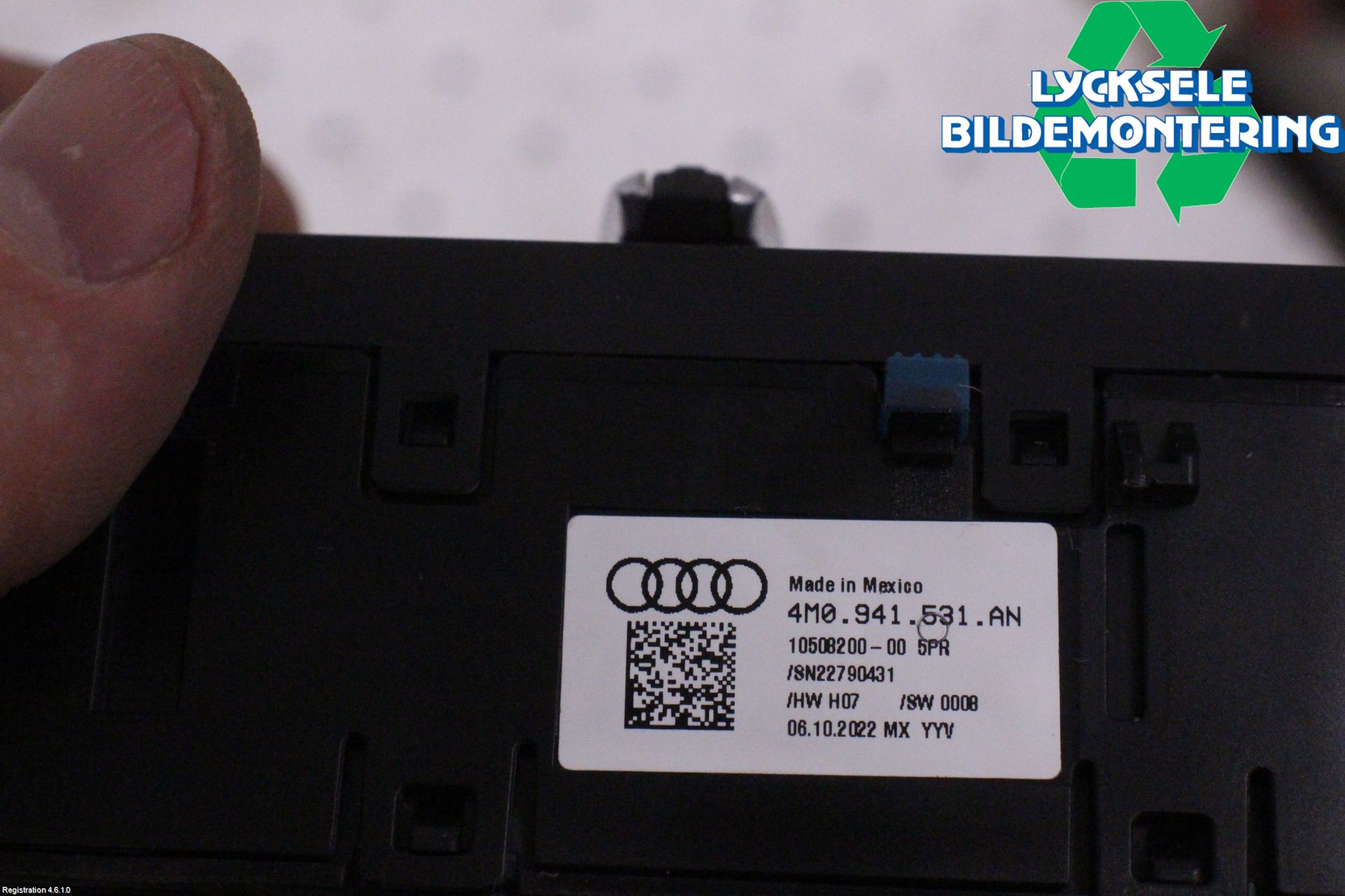 Audi Q5/SQ5 17- Strömställare Ljus