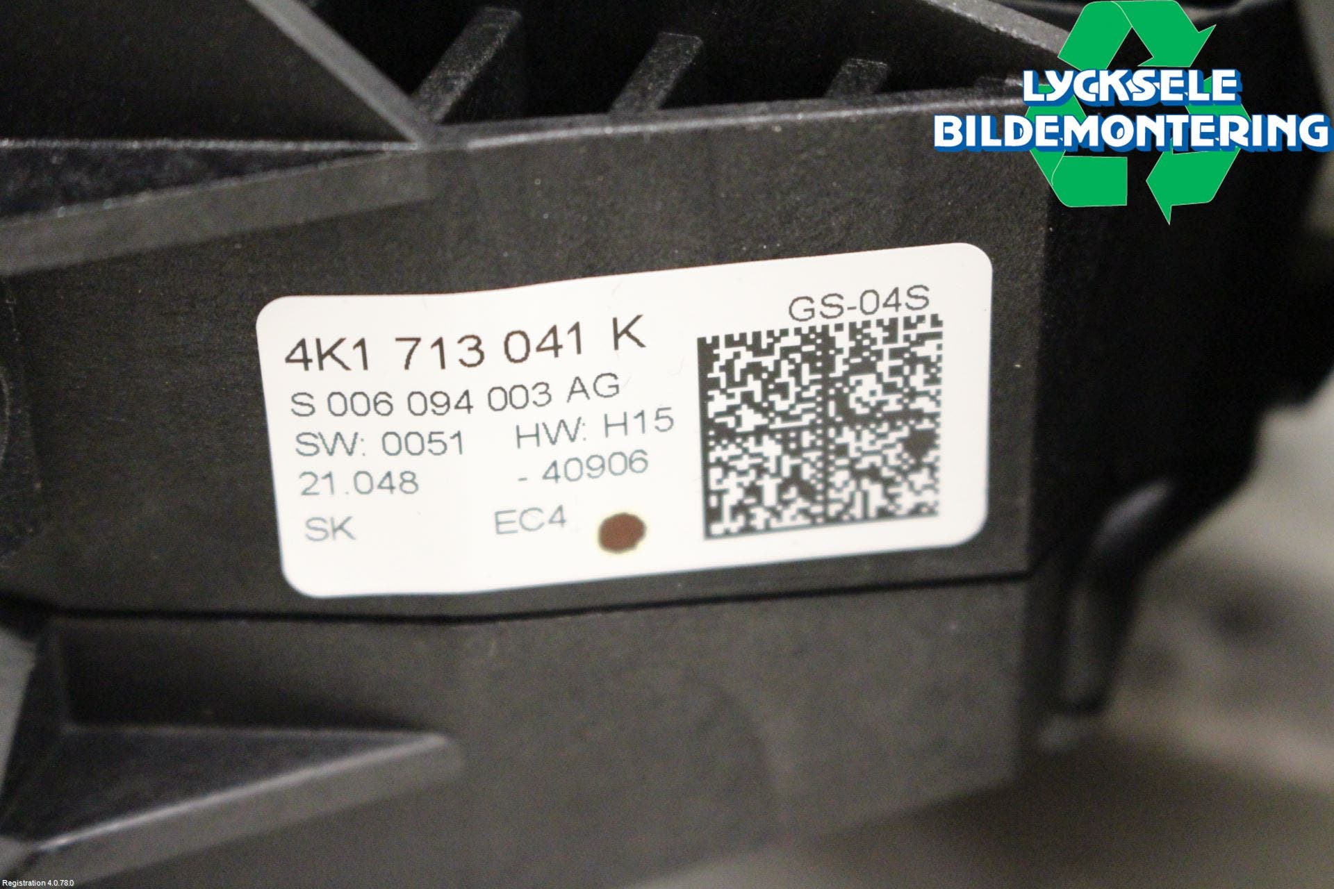 Audi A6 F2/C8 19- Växelspak