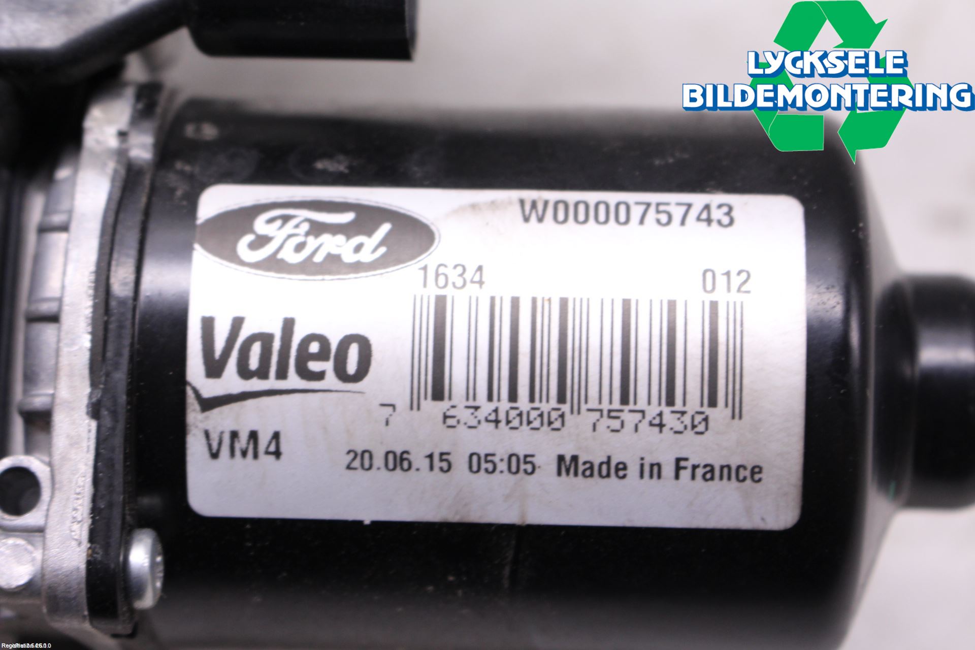 Ford GALAXY 16- Torkarmotor Vindruta