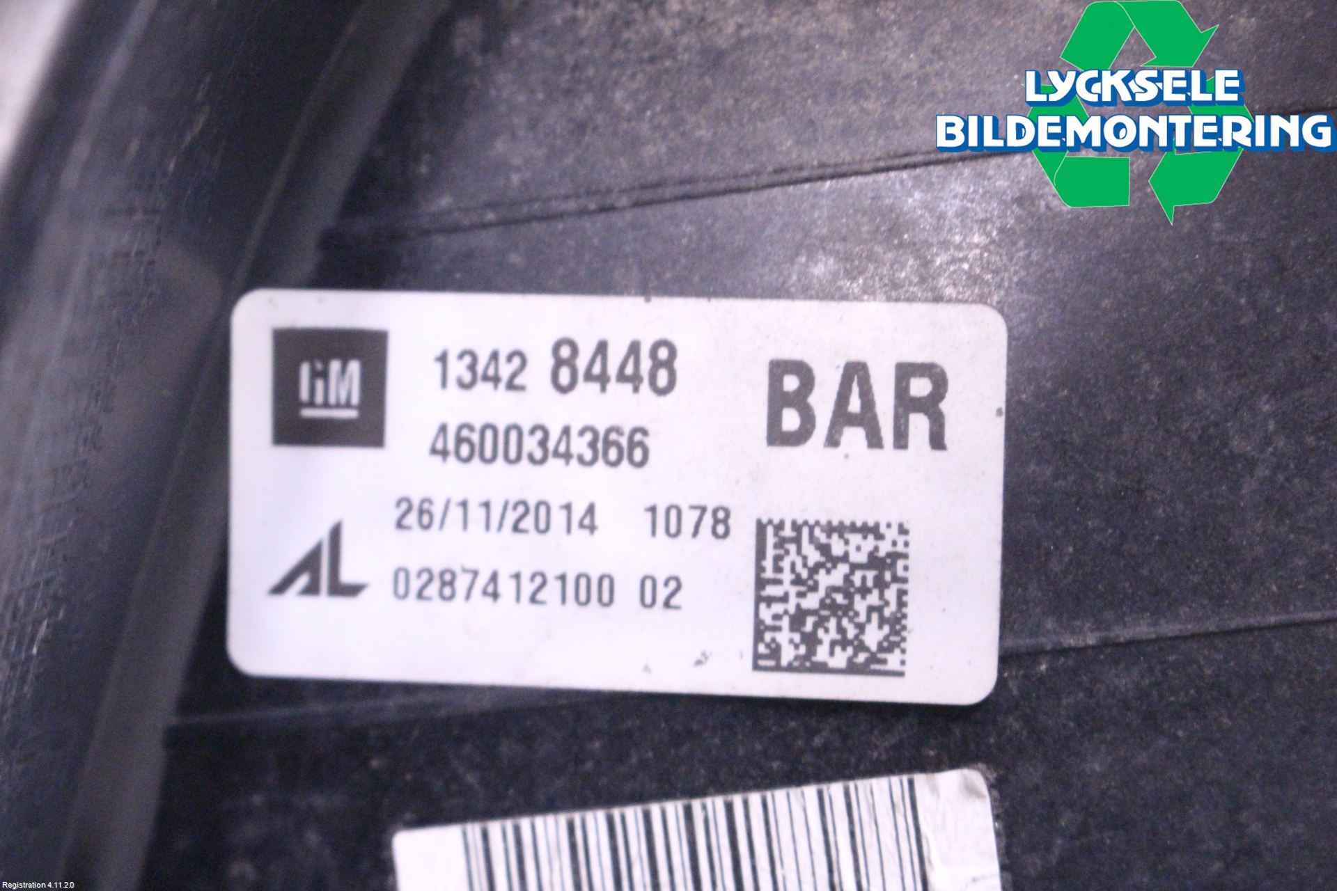 Opel CORSA E 15-19 Bakljus Höger