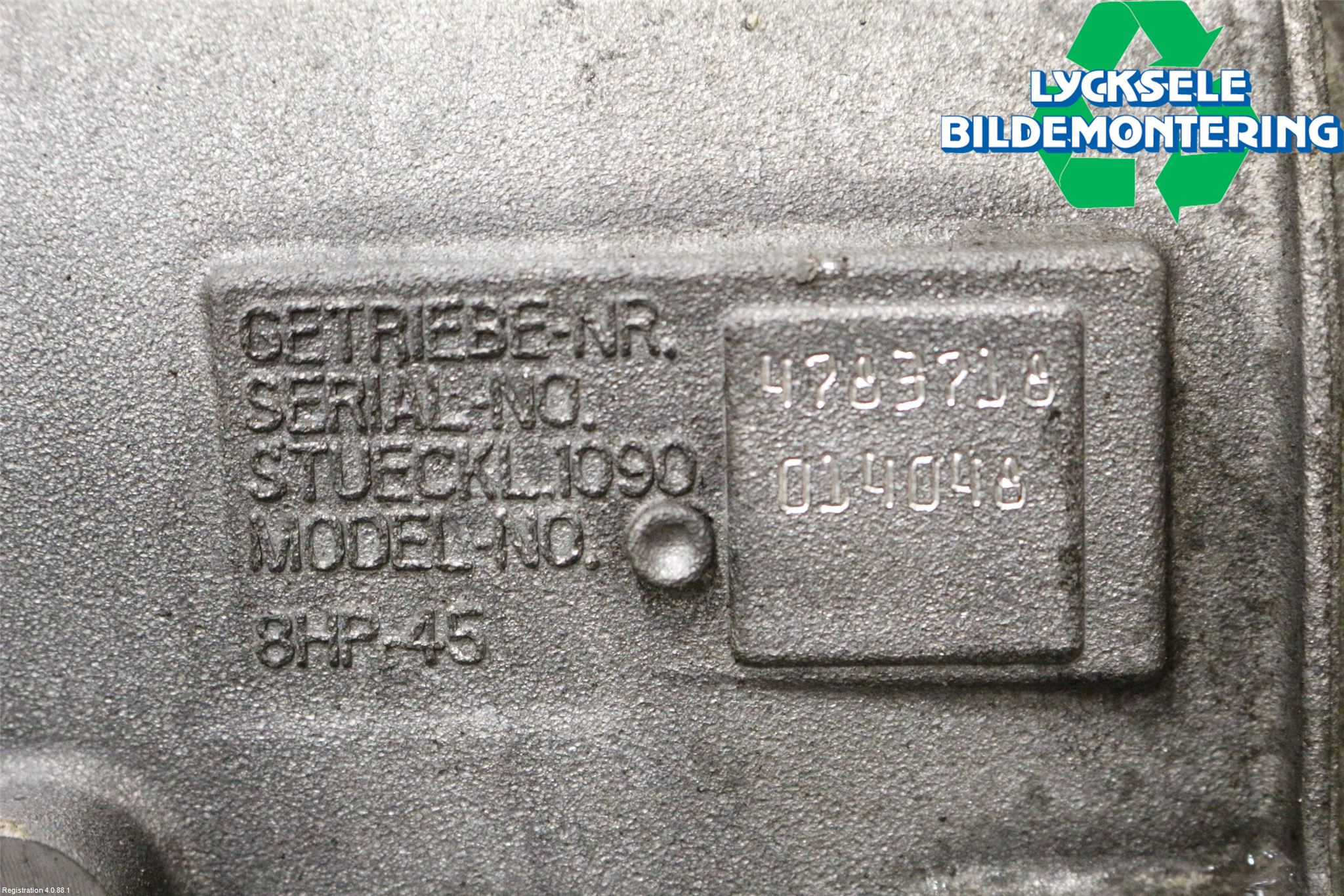 BMW 5 F10/F11/F18 09-17 Växellåda Automat