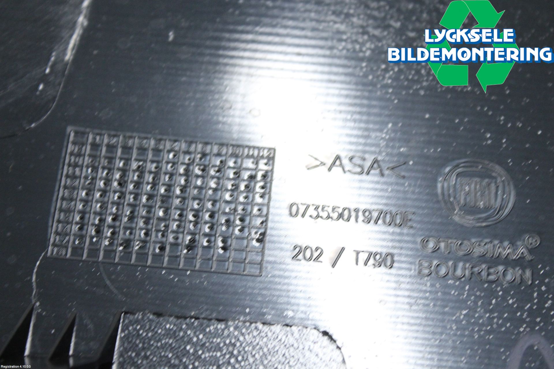 Fiat DOBLO CARGO Bakluckehandtag