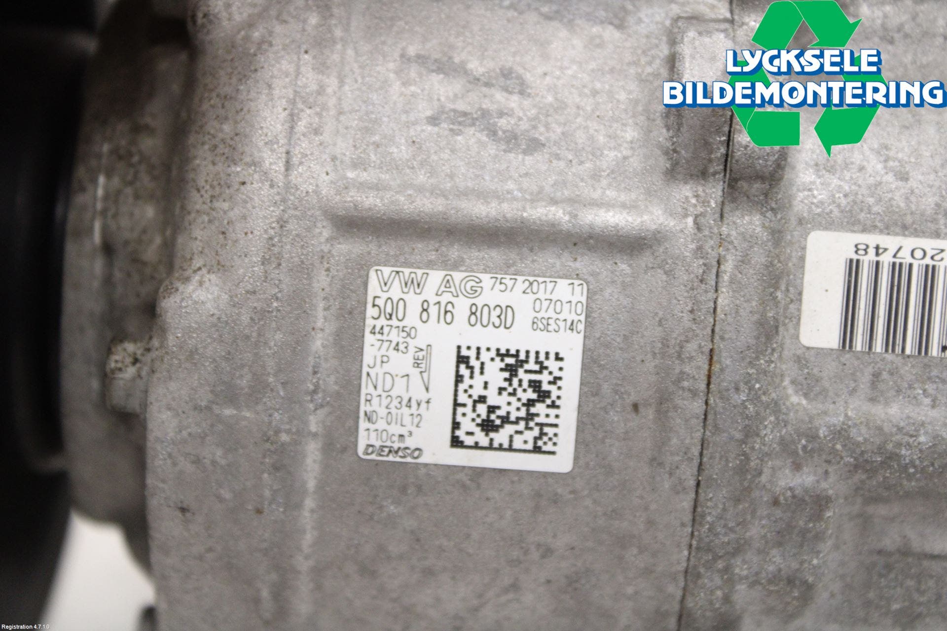 Volkswagen VW T-ROC 18- Ac Kompressor