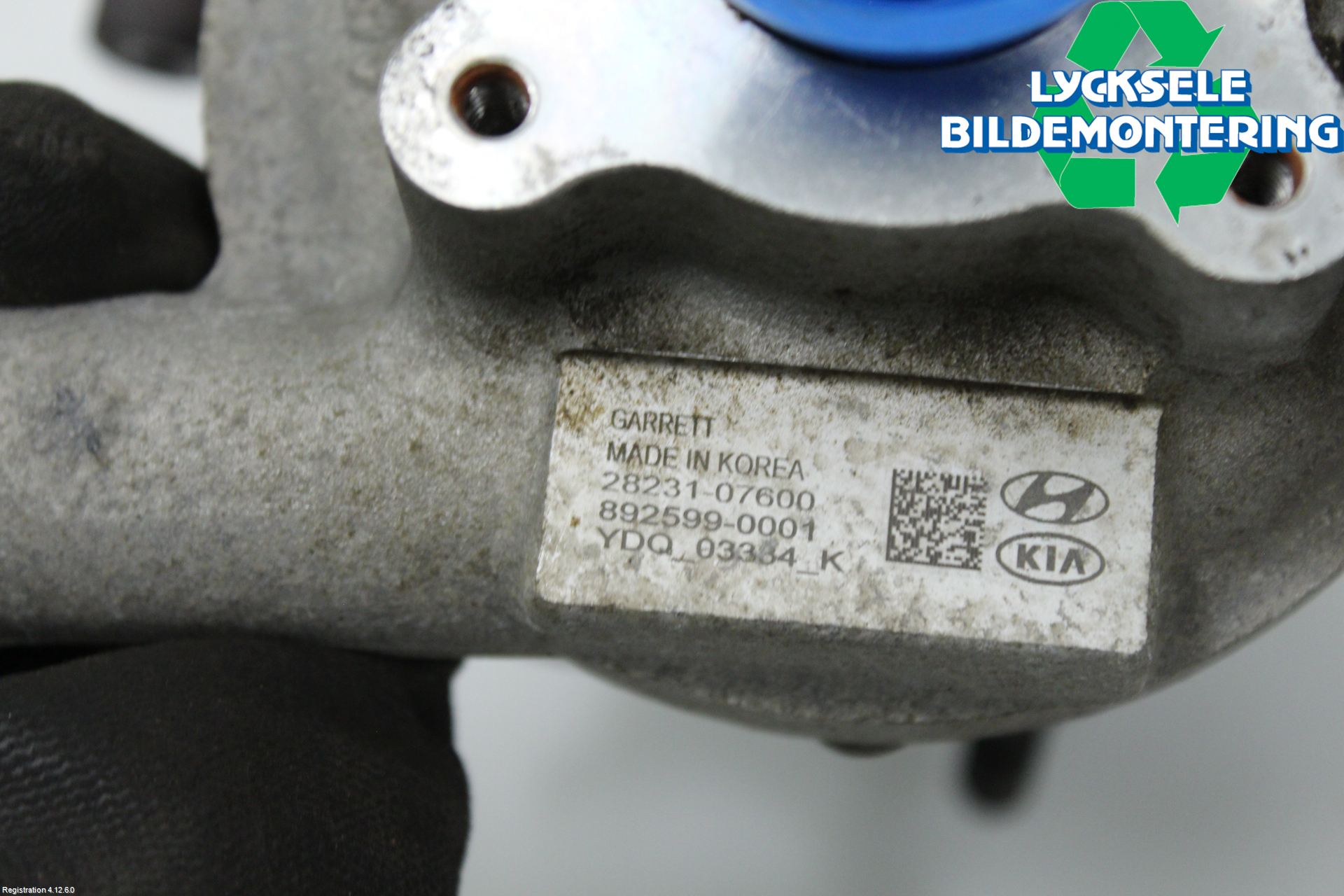 Kia RIO 17- Turboaggregat