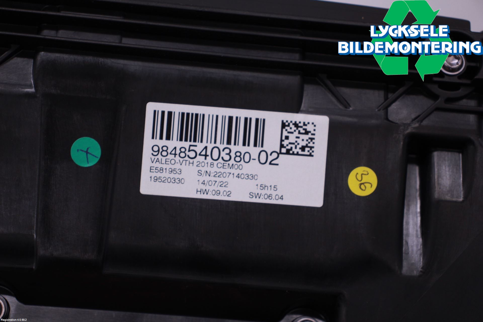 Citroen C4/E-C4 C4X/E-C4X III 21- Instrument Komb