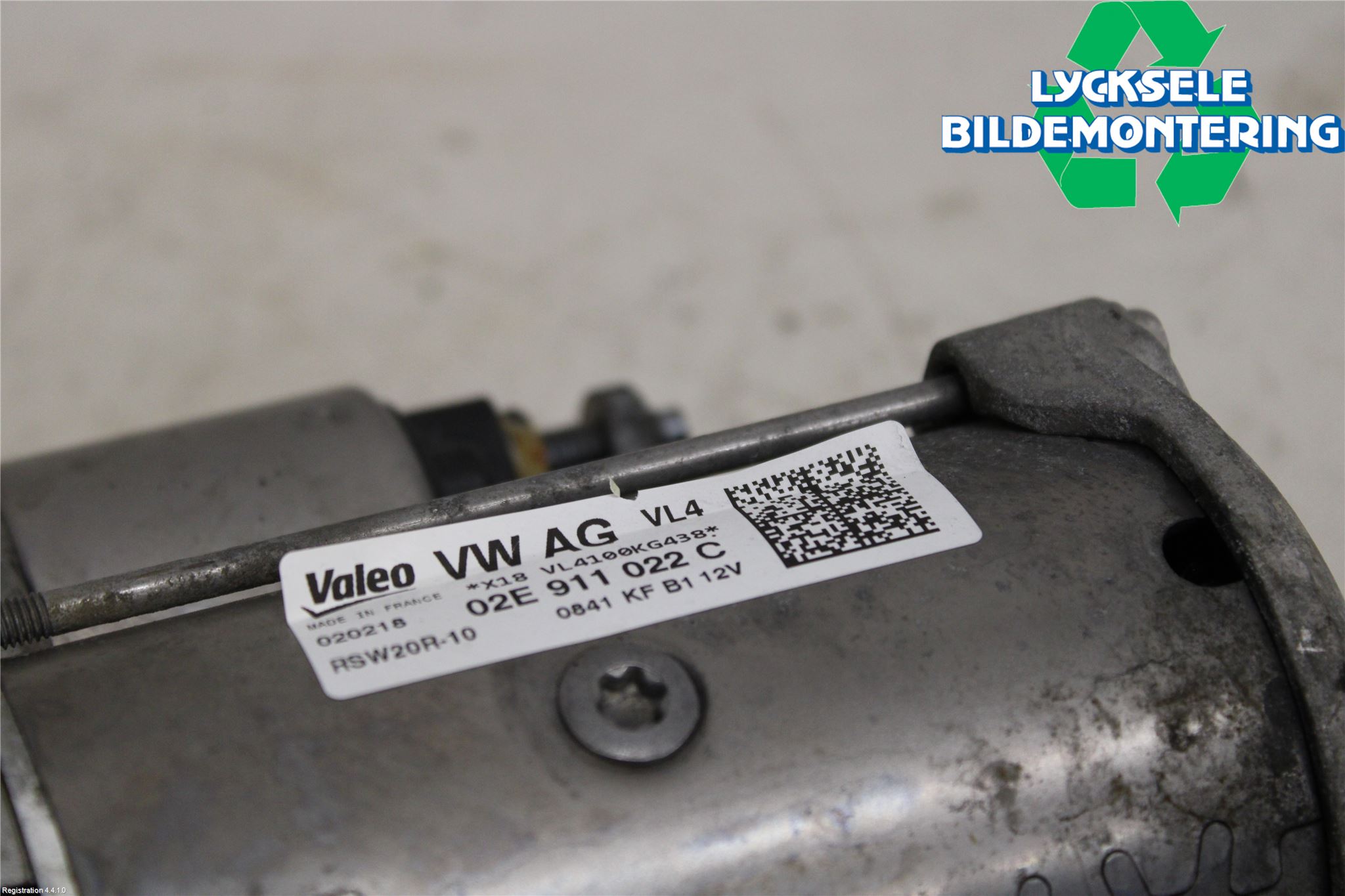 Volkswagen VW PASSAT 15-19 Startmotor Diesel