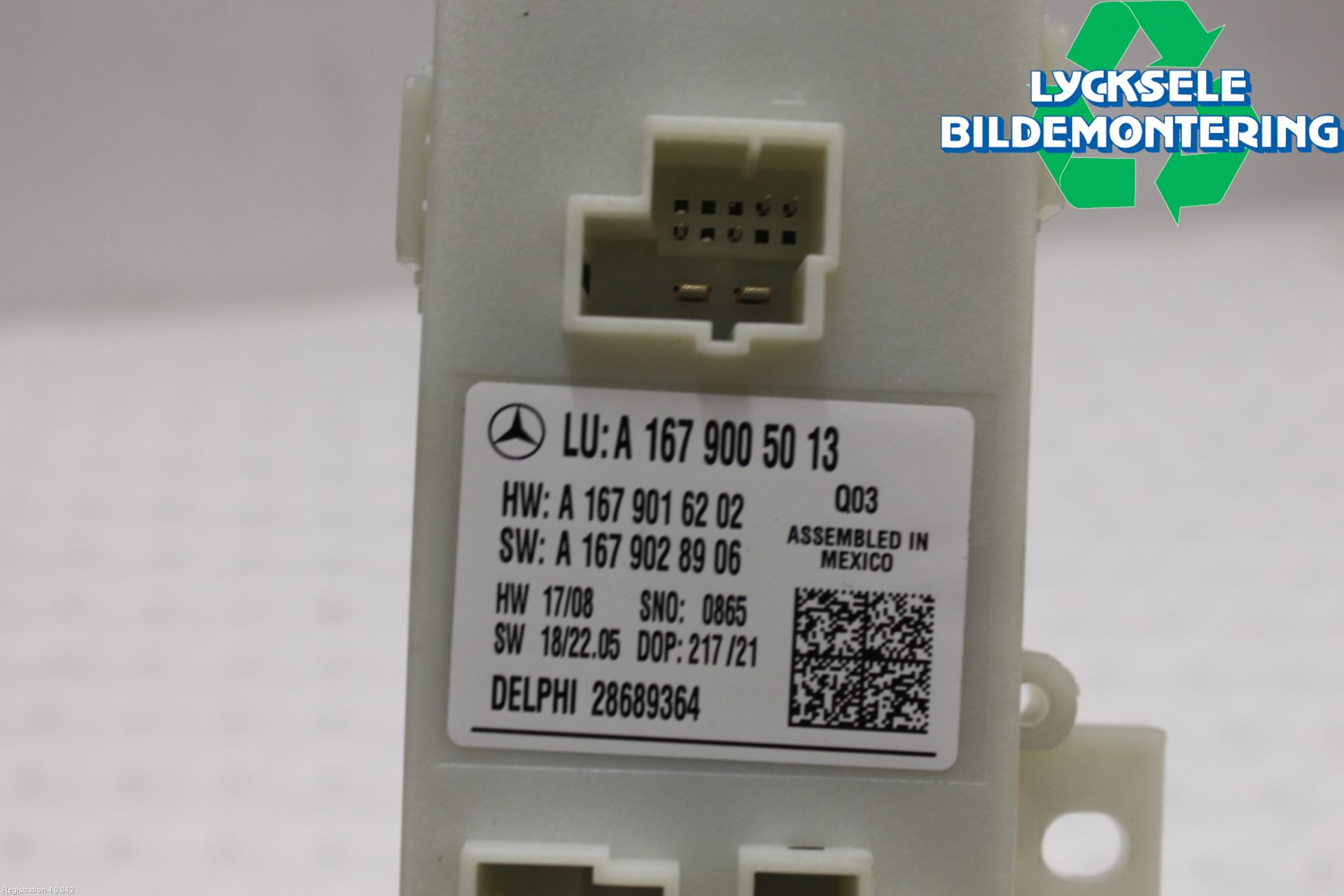 Mercedes-Benz MB GLE-KLASS (W167/V167/C167) 19- Styrenhet Baklucka