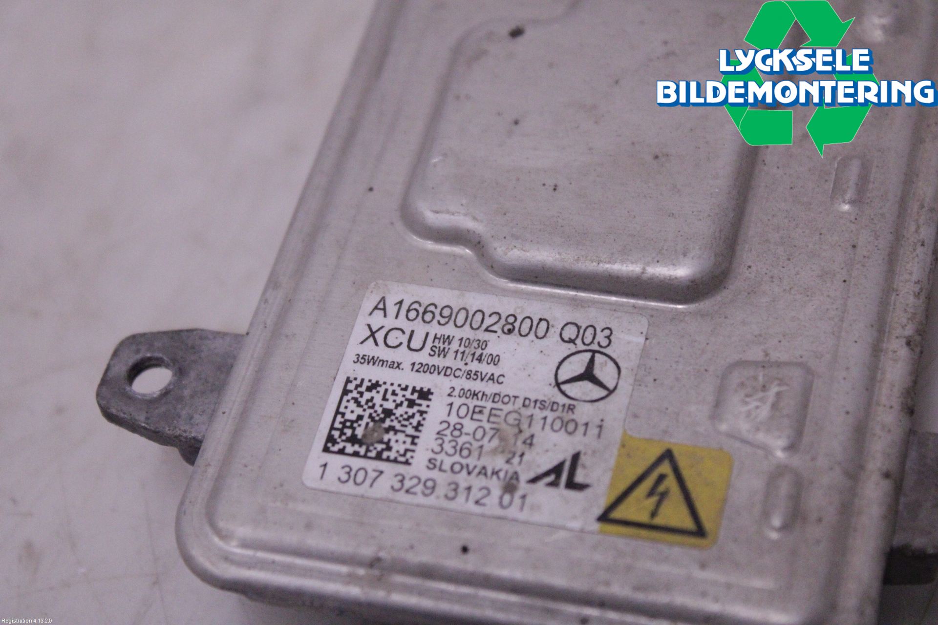 Mercedes-Benz MB ML/GLE-KLASS (W166) 12-18 Styrenhet Strålkastare