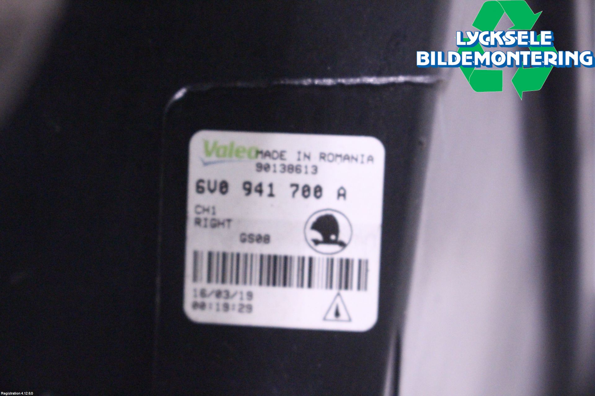 Skoda FABIA 15-21 Dimljus-Varselljus Fram