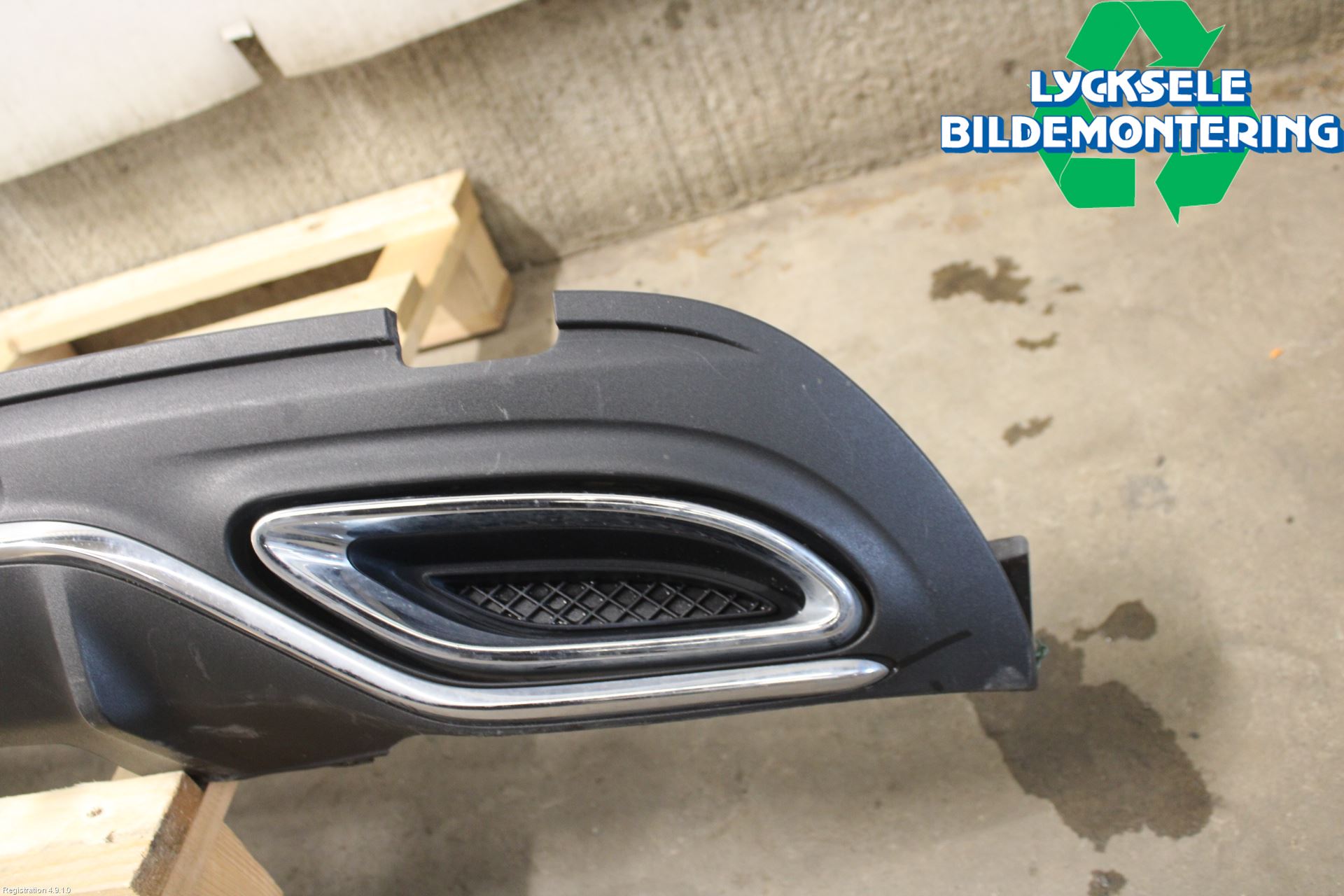 Mercedes-Benz MB C-KLASS (W205) 14-21 Spoiler Bak