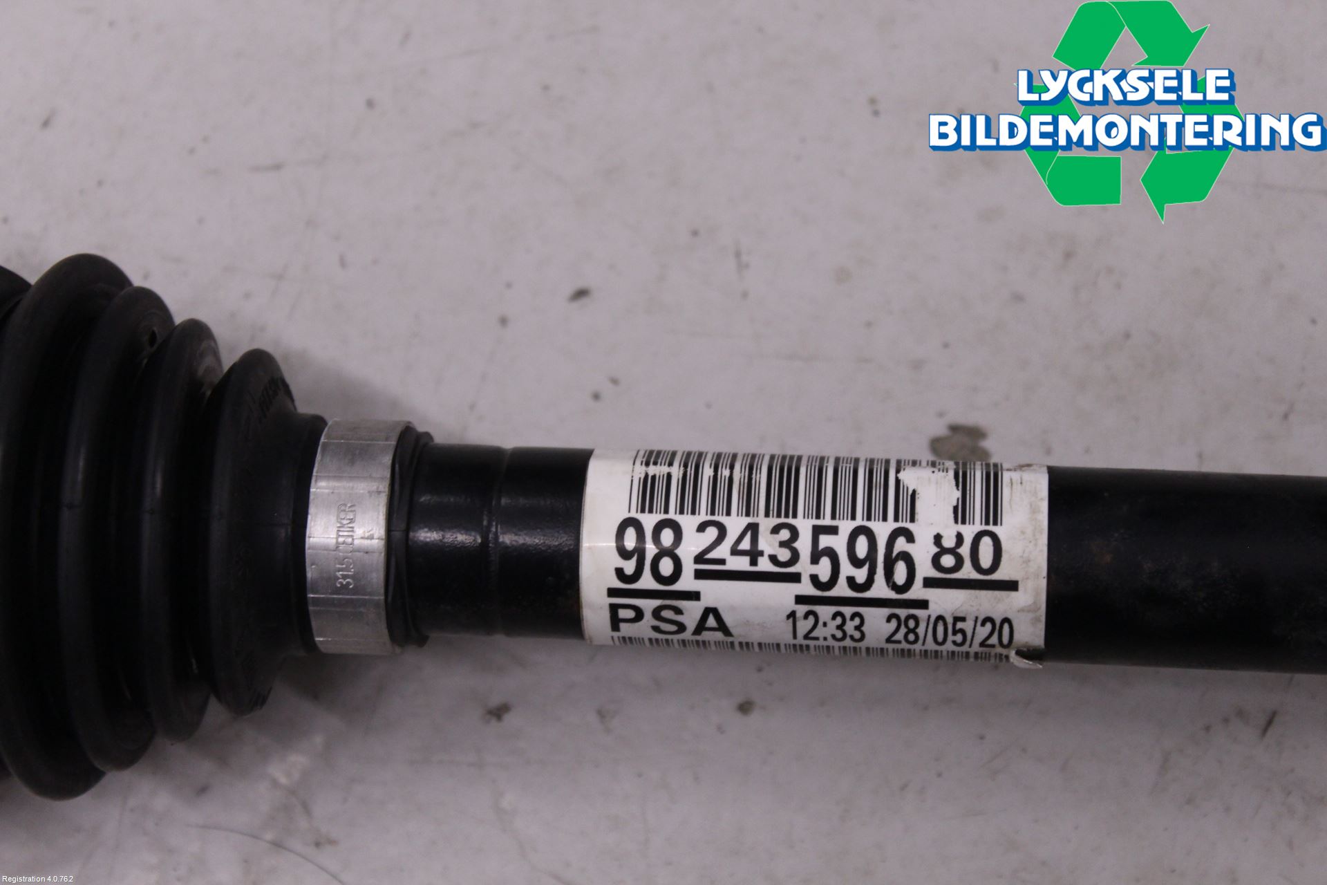 Peugeot 2008/E-2008 20- Drivaxel Fram Höger