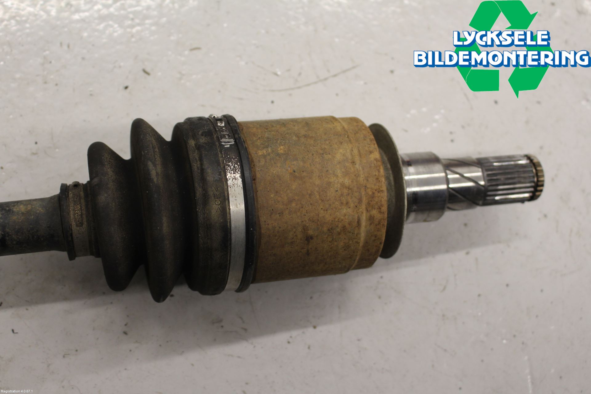 Nissan PATHFINDER R51 05-12 Drivaxel Fram Höger