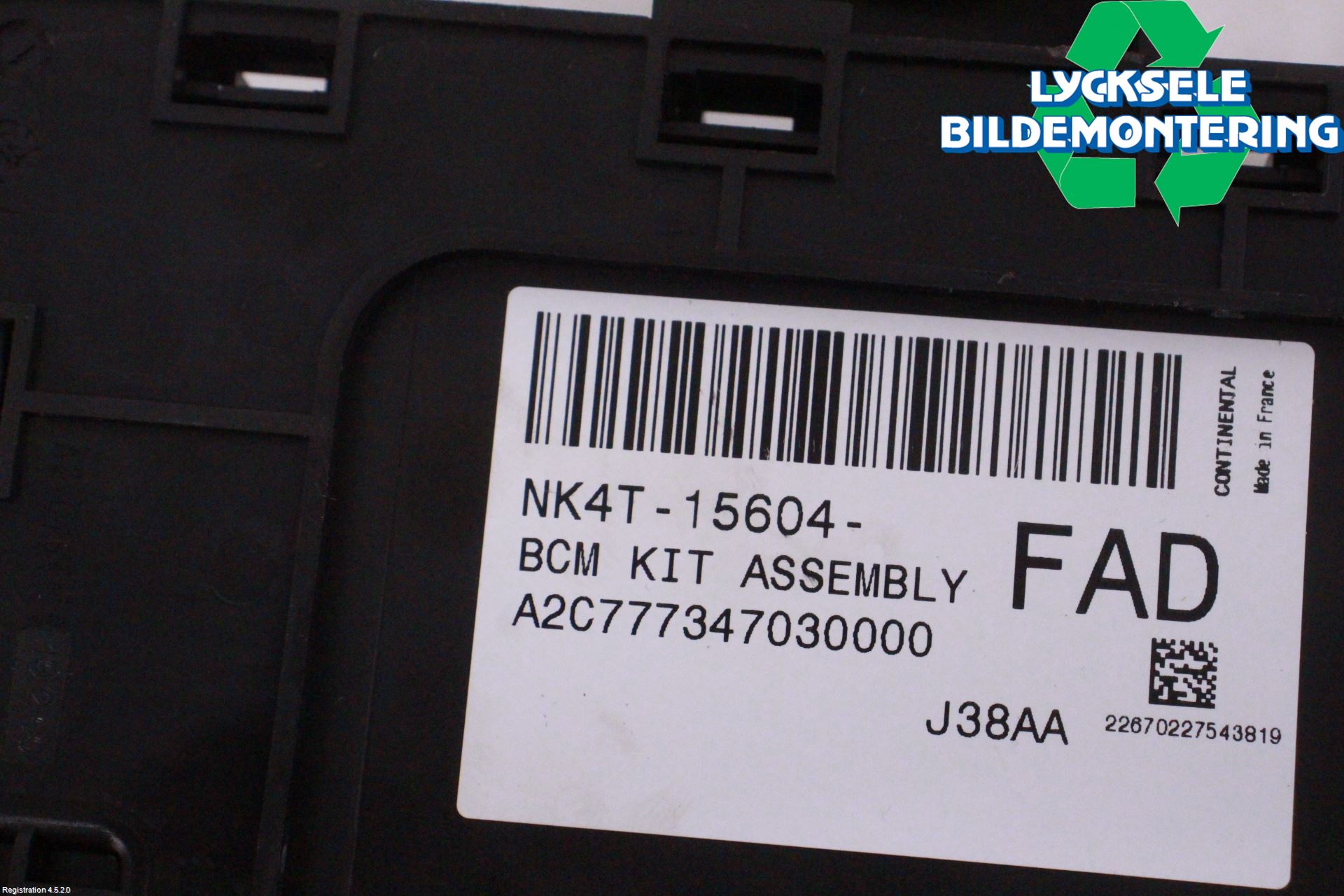 Ford TRANSIT/TOURNEO CONNECT 22- Säkringsdosa-Elcentral