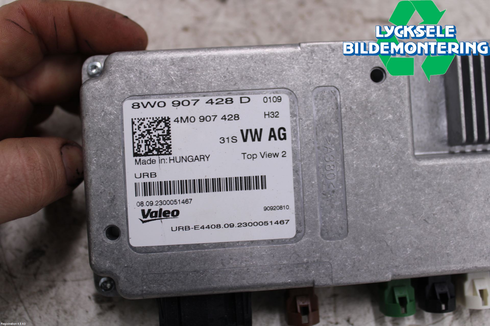 Audi A4/S4 B9 20- Styrenhet Övrigt