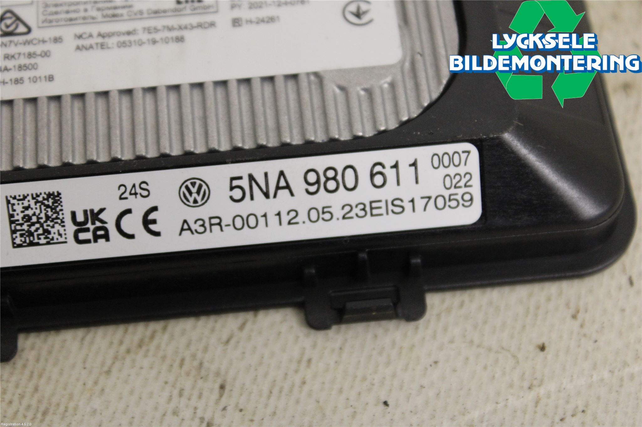 Skoda ENYAQ iV 21- Antenn