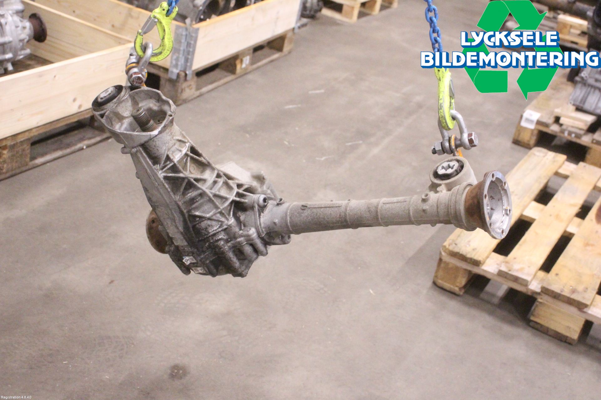Volkswagen VW AMAROK 2H 10-22 Framvagn Diffrential