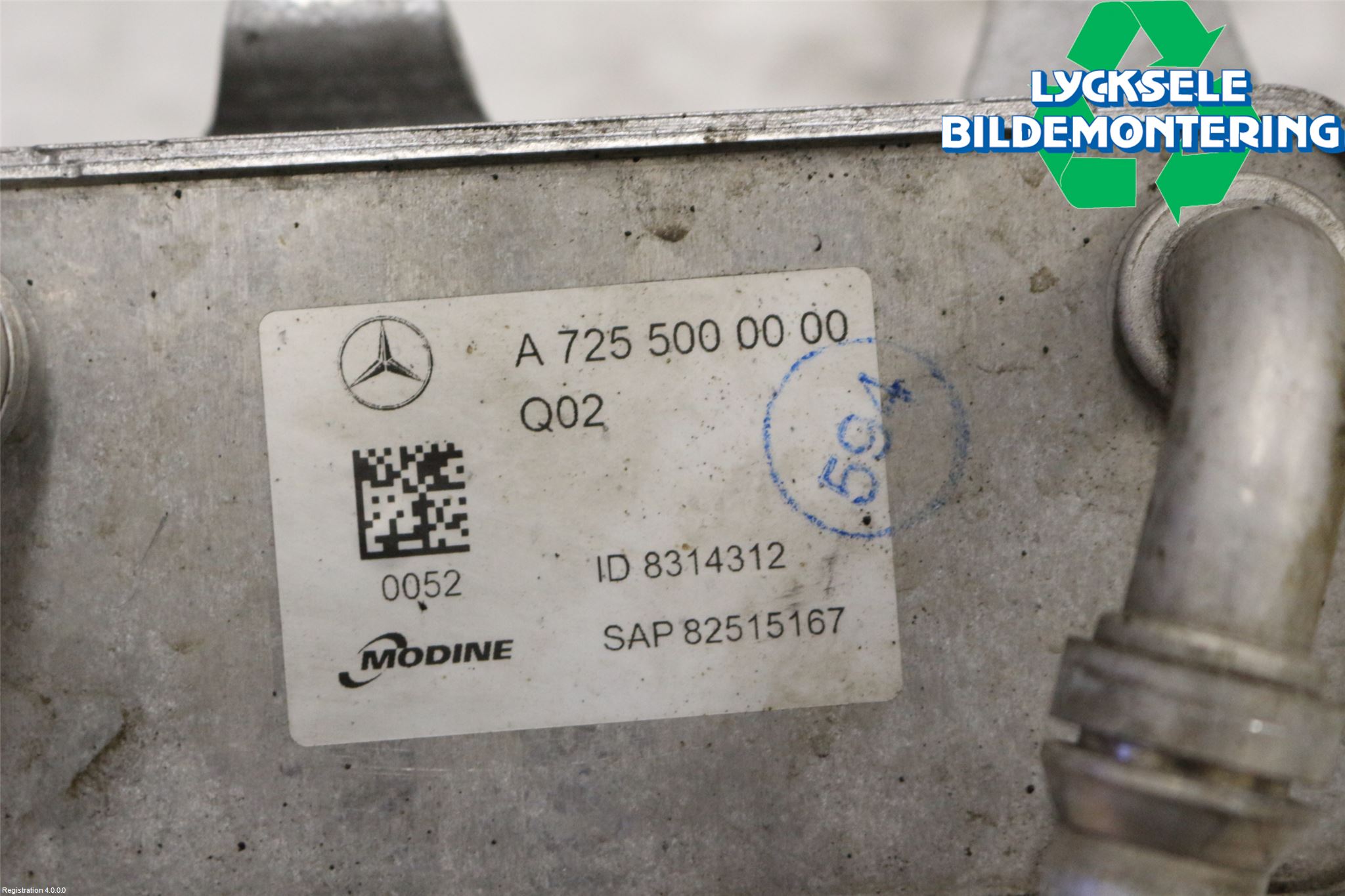 Mercedes-Benz MB E-KLASS (W213) 16-23 Oljekylare Automat