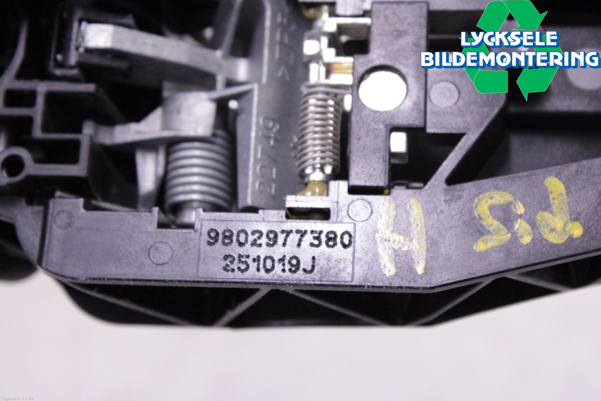 Peugeot PARTNER/E-PARTNER 19- Dörrhandtag Yttre Hö