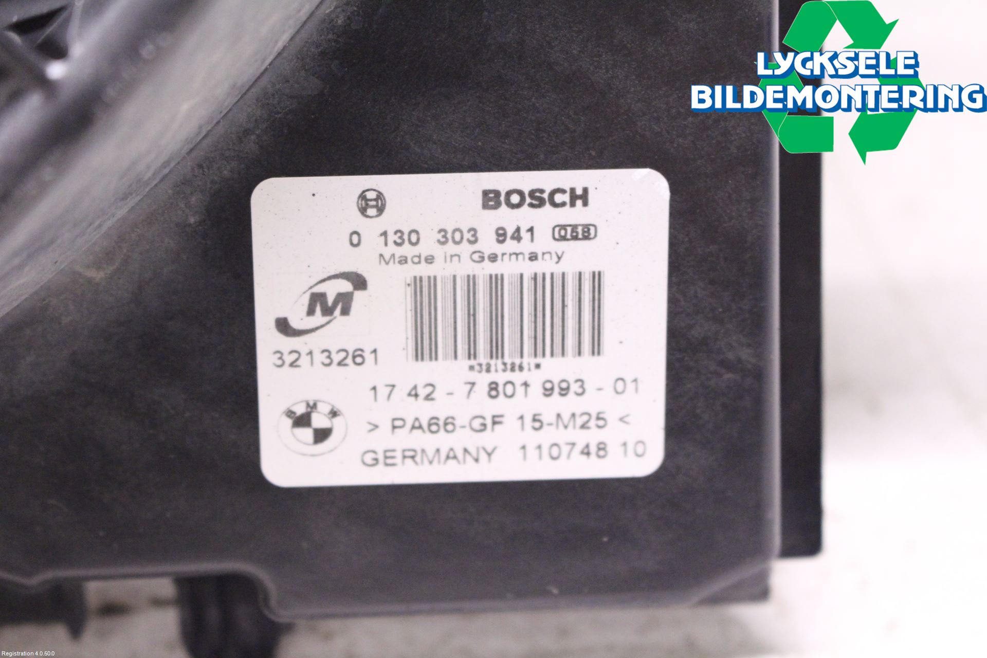 BMW 3 E90/91 SED/TOU 05-12 Kylfläktkåpa