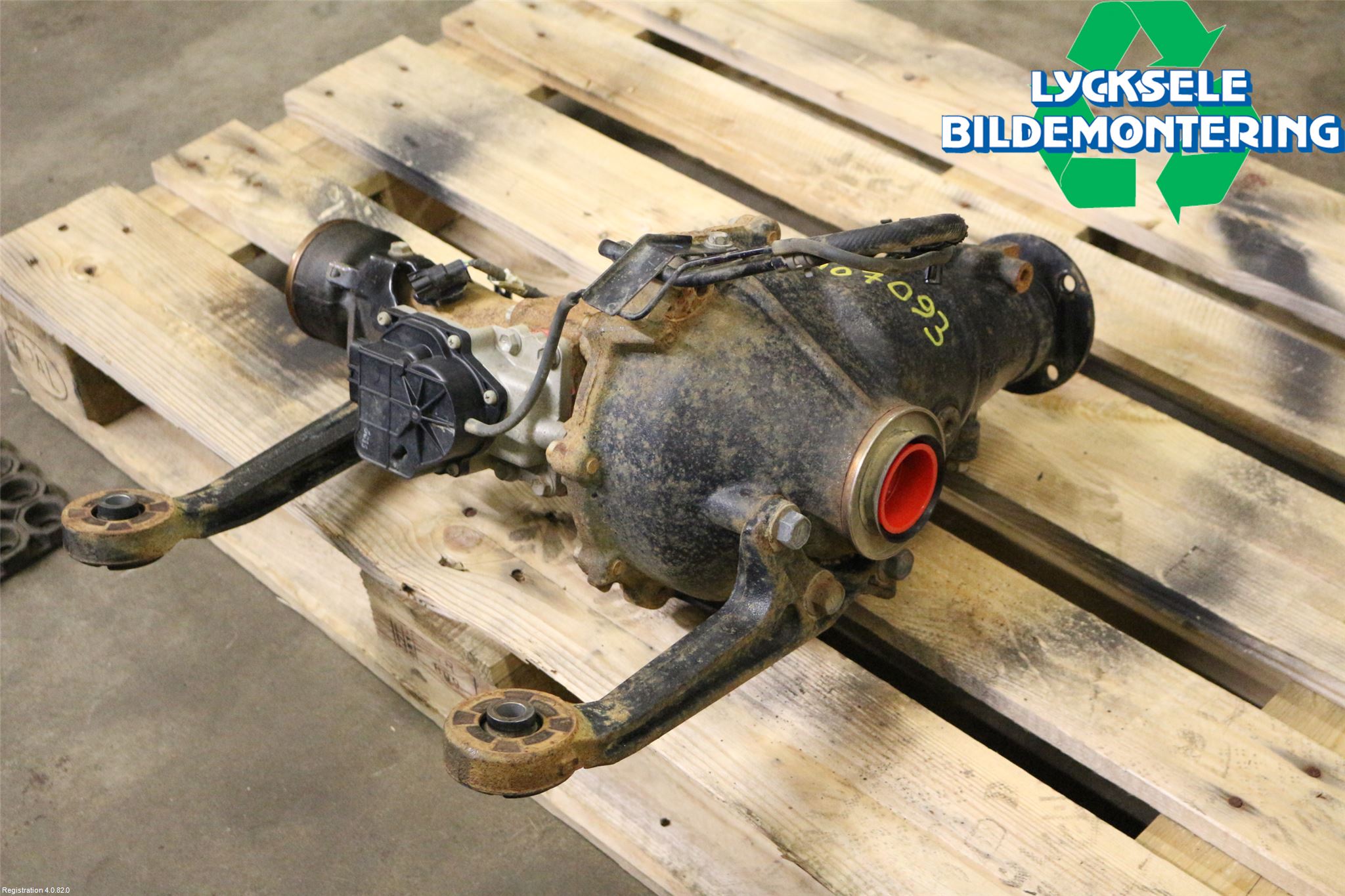 Toyota HILUX 16- Framvagn Diffrential