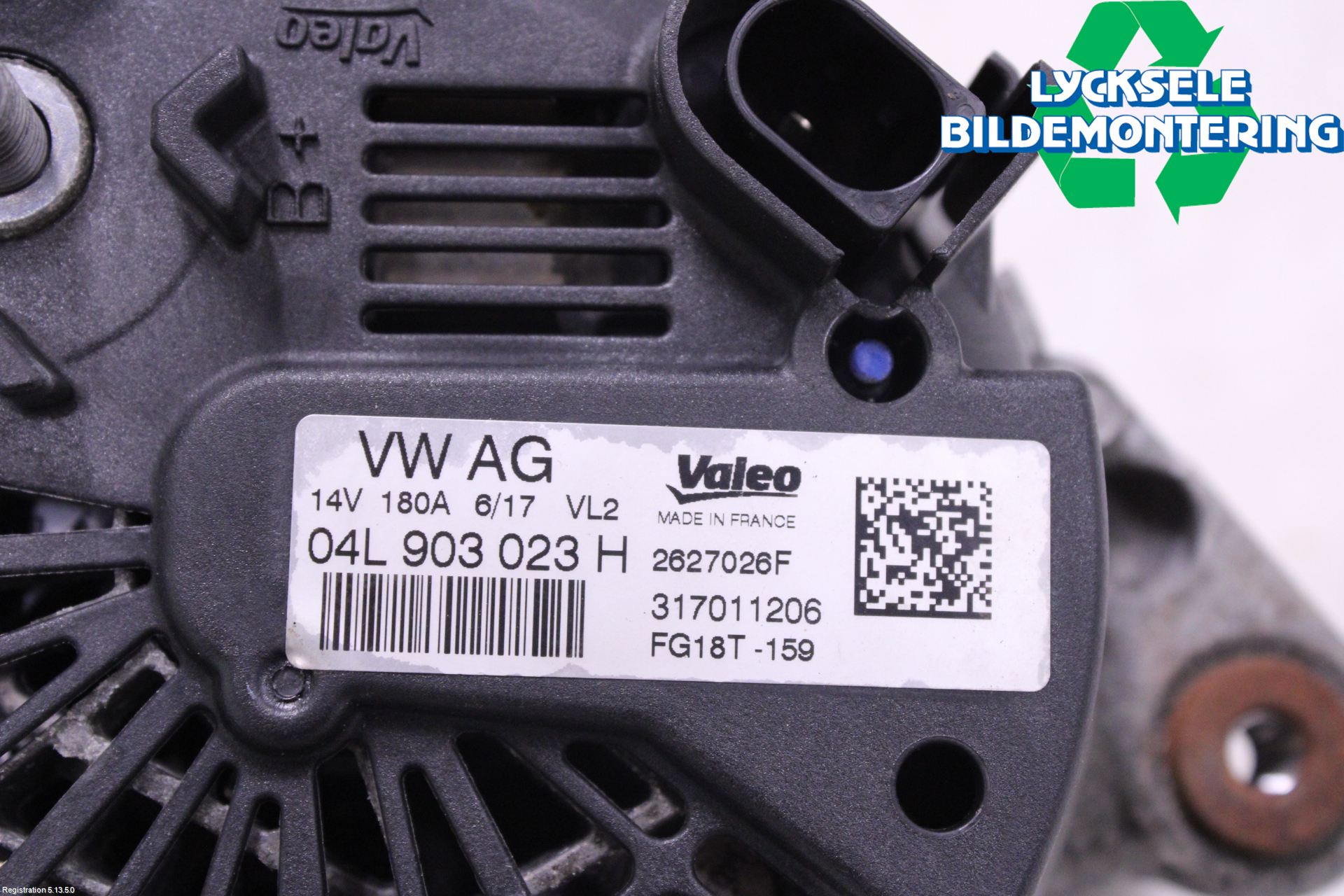Volkswagen VW TIGUAN 16-24 Generator