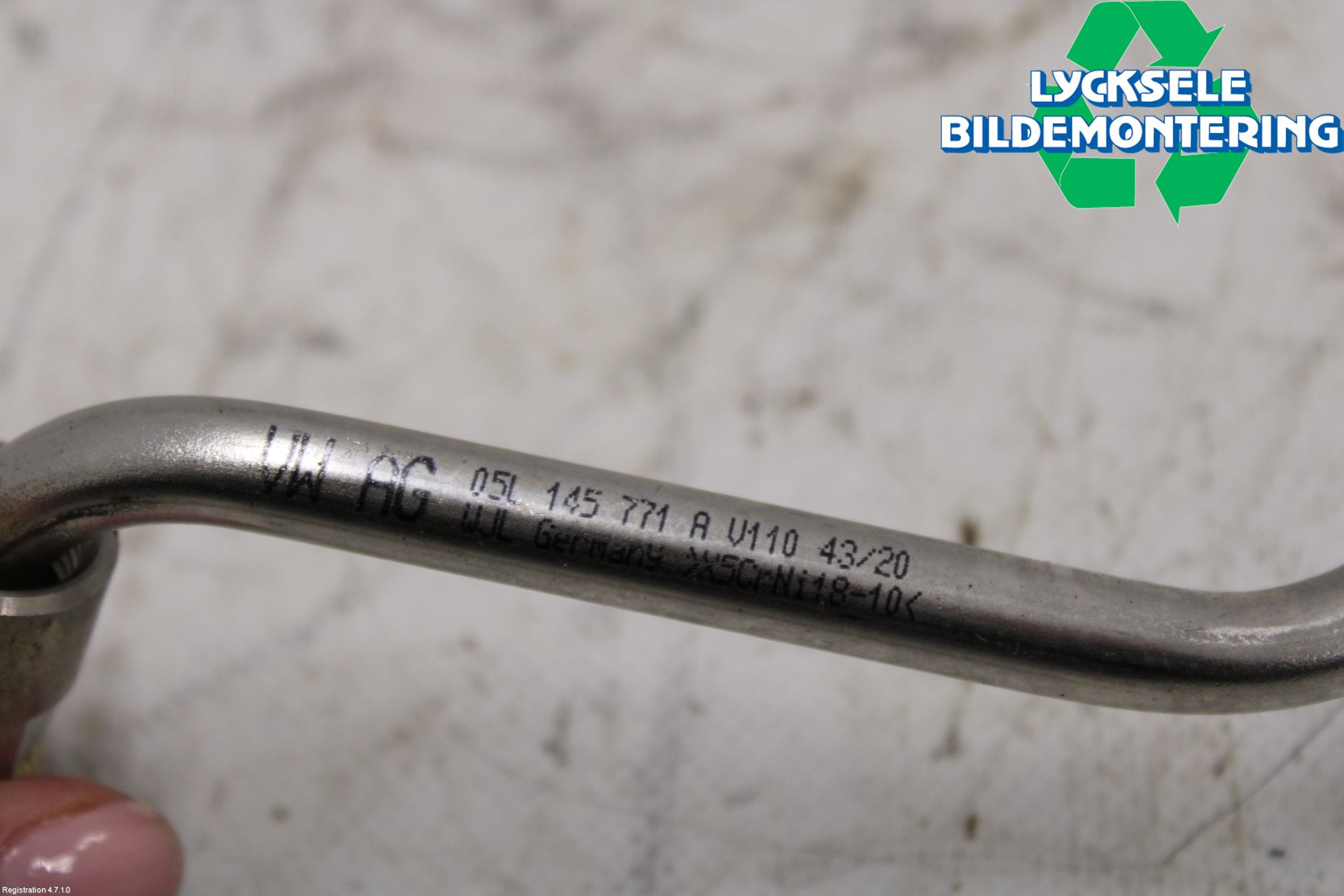 Seat TARRACO 19- Turbooljerör