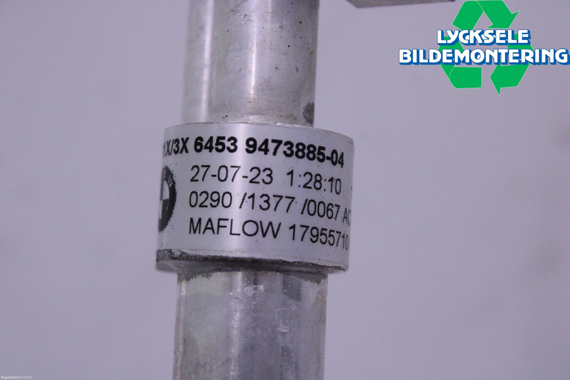 BMW 5 G30/G31/F90 17-23 Ac Slang-Rör