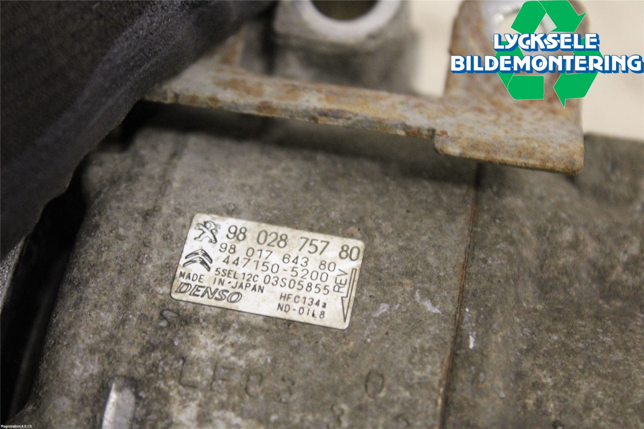 Citroen BERLINGO 08-18 Ac Kompressor