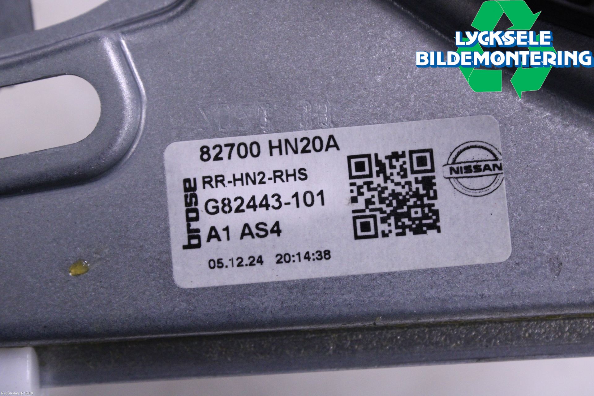 Nissan QASHQAI 21- Fönsterhiss El Kompl