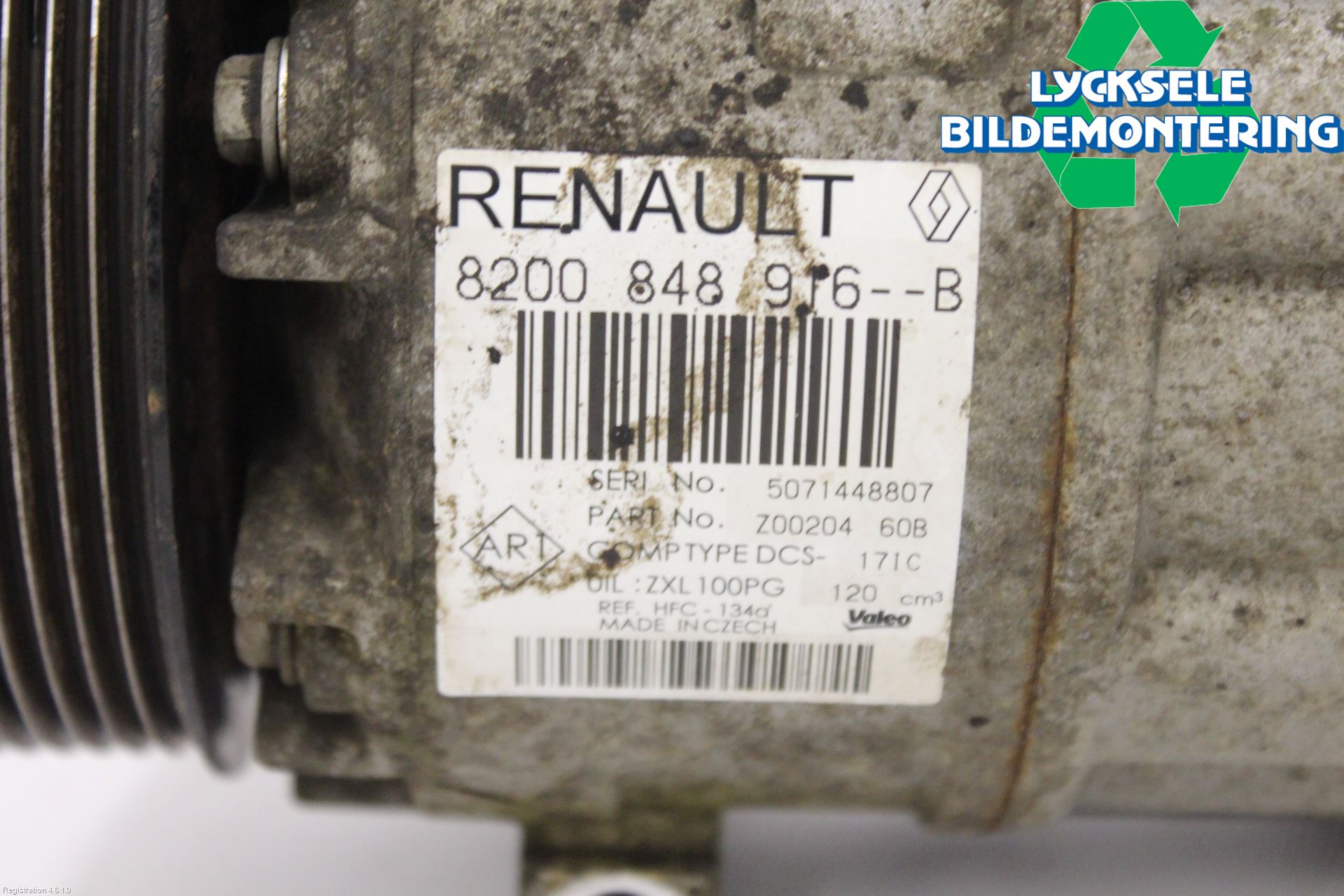 Opel VIVARO 15-19 Ac Kompressor