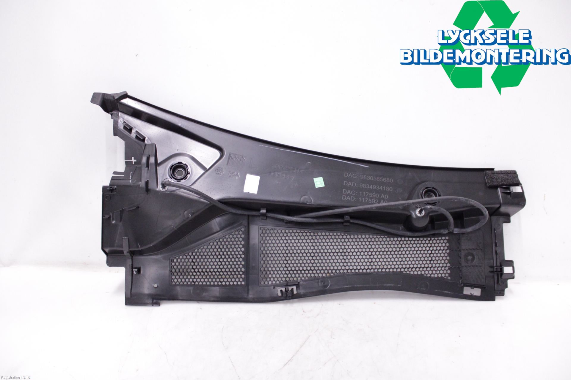 Opel ASTRA L 22- Torpedplåt-Torpedplast