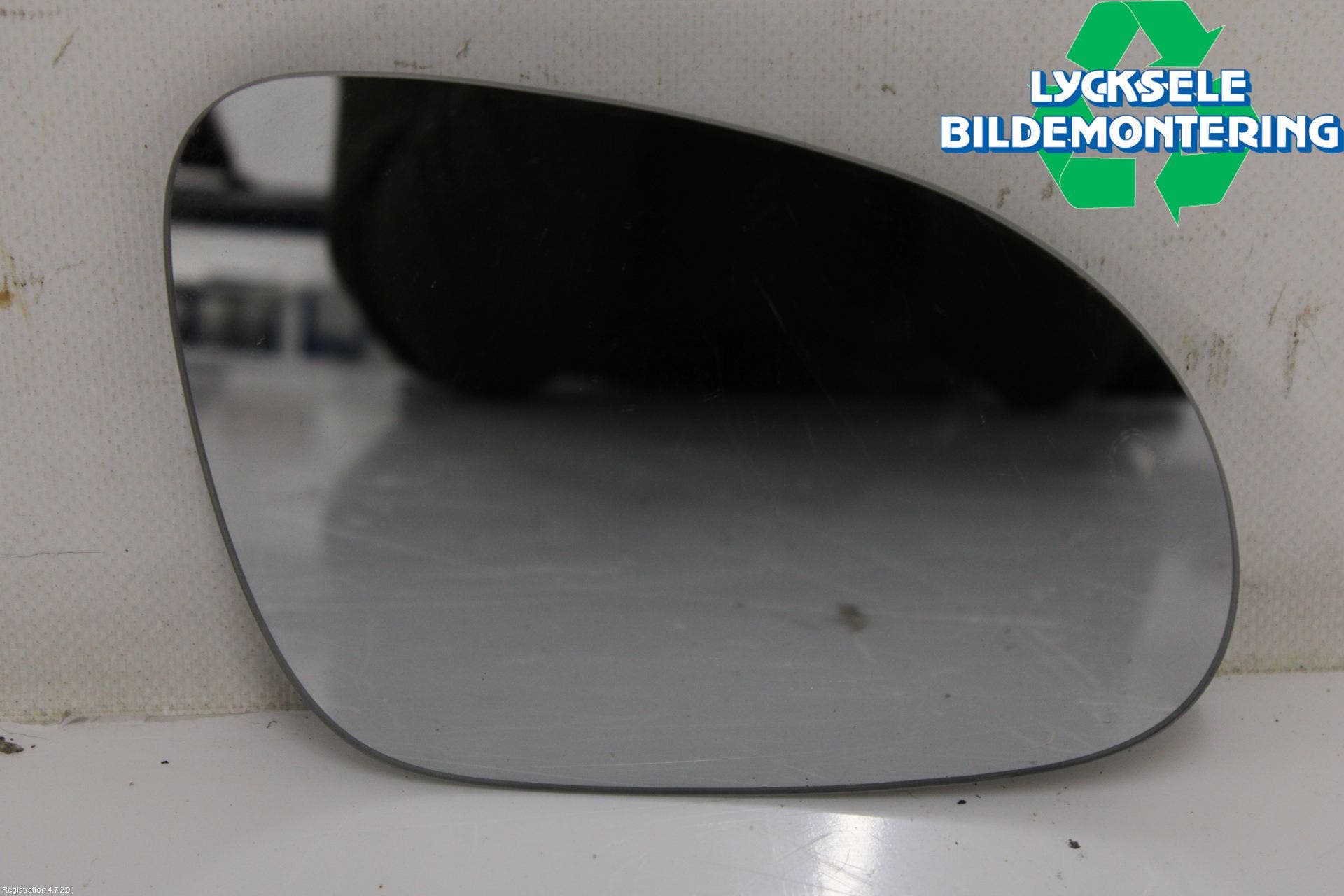 Volkswagen VW GOLF VI 09-13 Spegelglas Hö