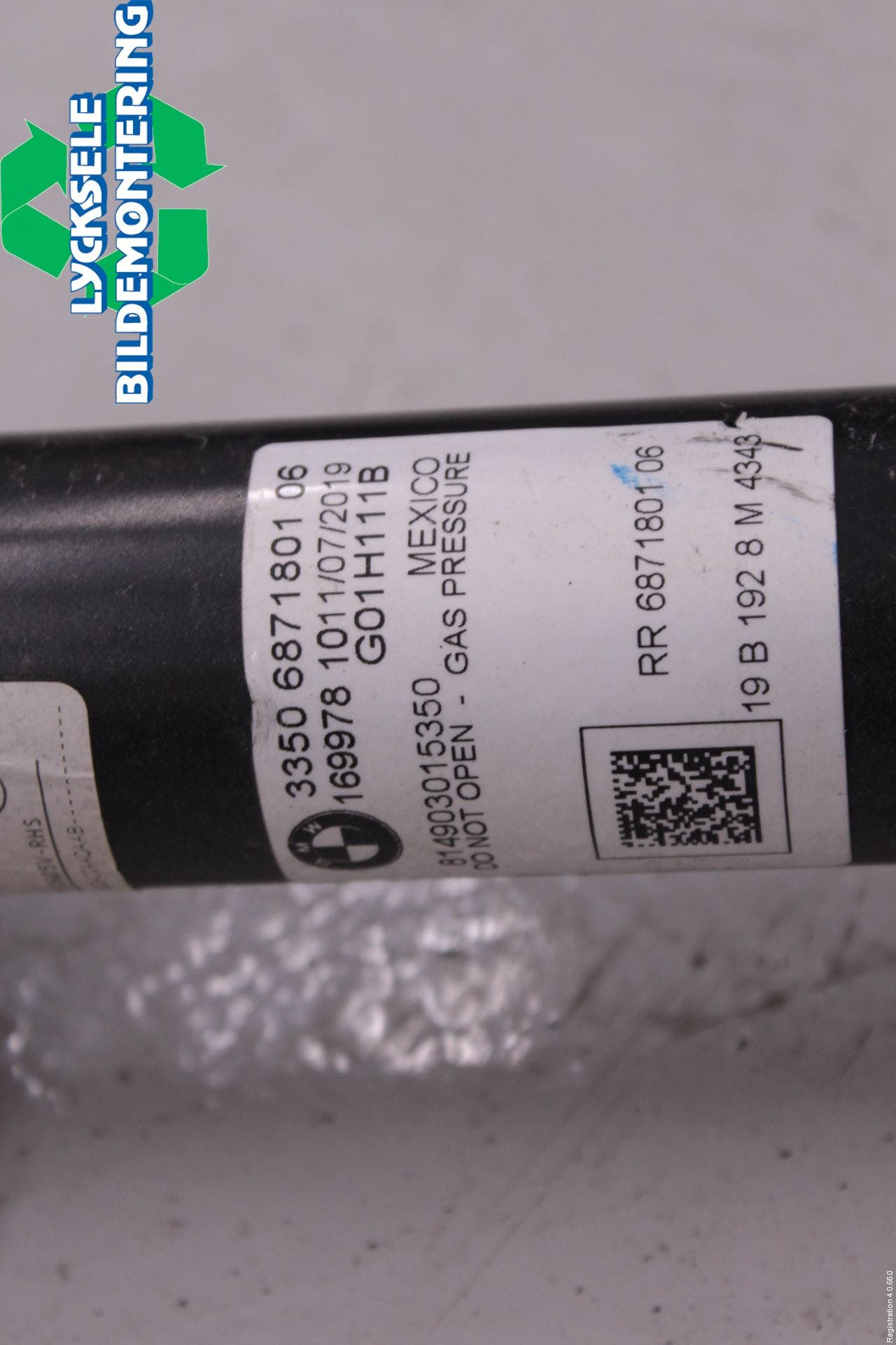 BMW X3 G01 18- Fjäderben Bak Höger