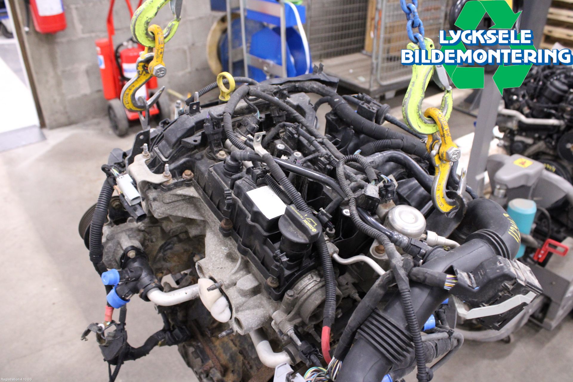 Ford FIESTA 13-17 Motor Bensin