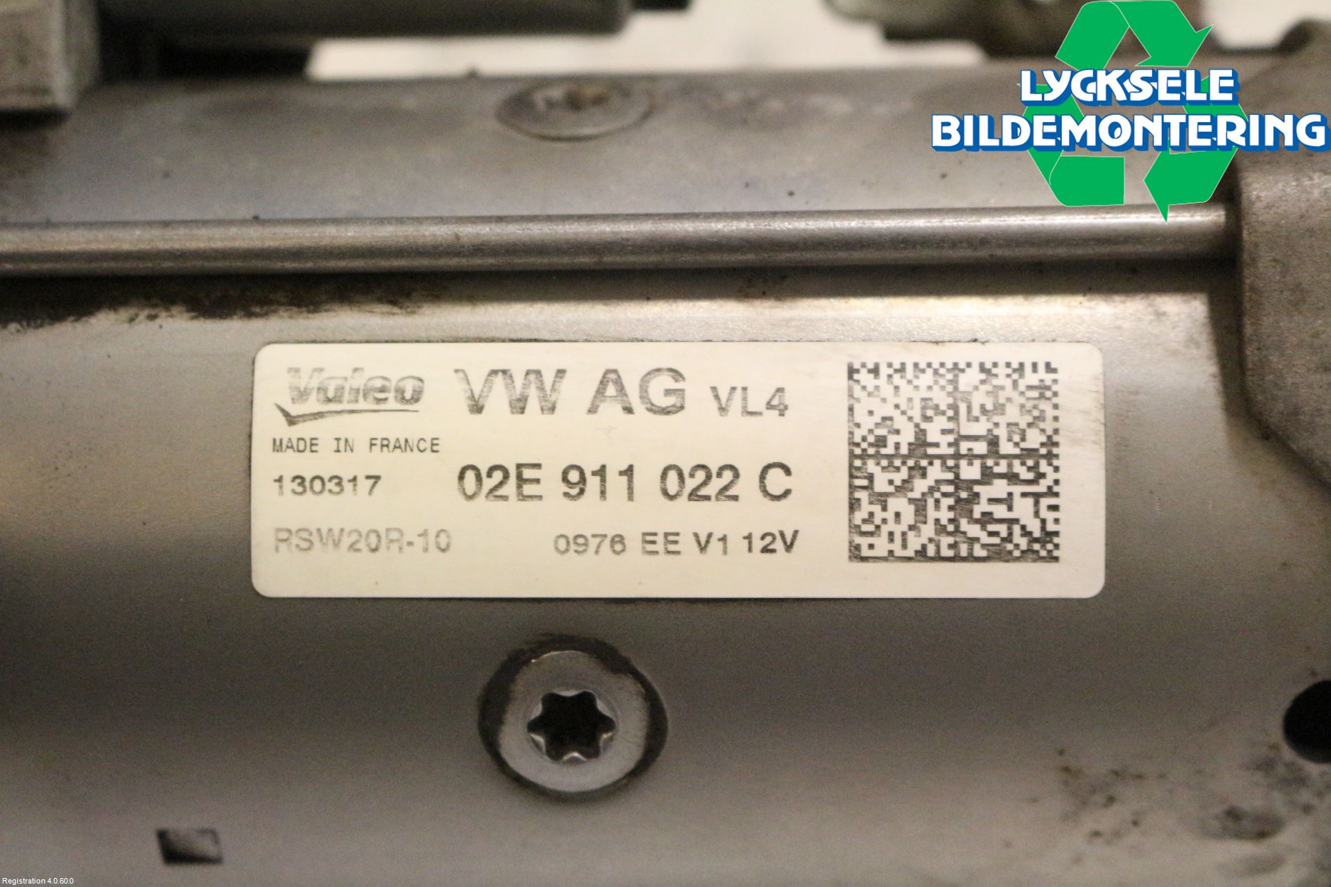 Volkswagen VW TIGUAN 16-24 Startmotor Diesel