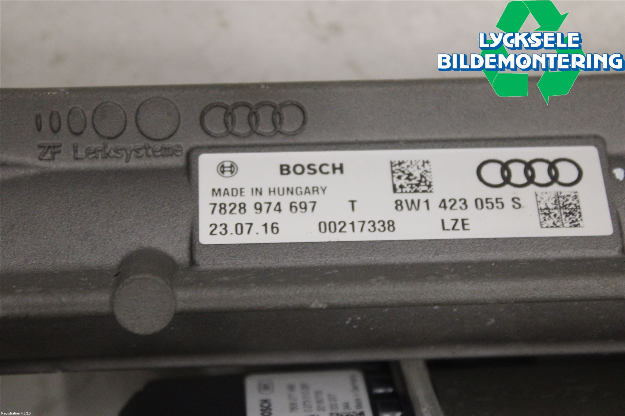 Audi A4/S4 B9 16-19 Styrväxel-Snäcka Elektrisk