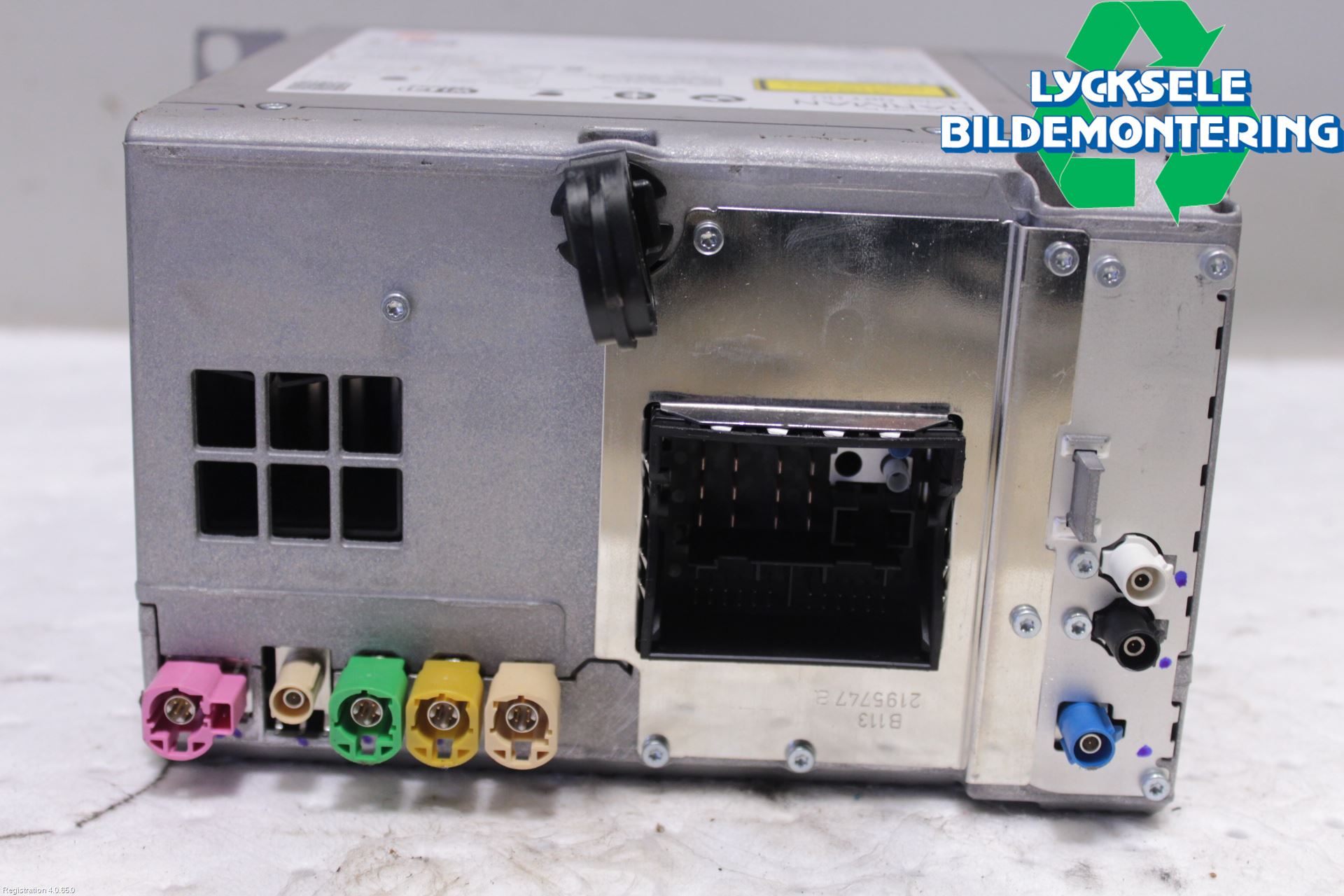 BMW X3 F25 10-17 Cd Radio - Multimediapanel