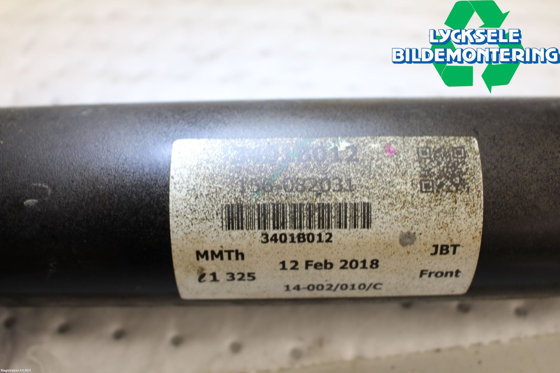 Mitsubishi L200 16-23 Mellanaxel Främre 4Wd