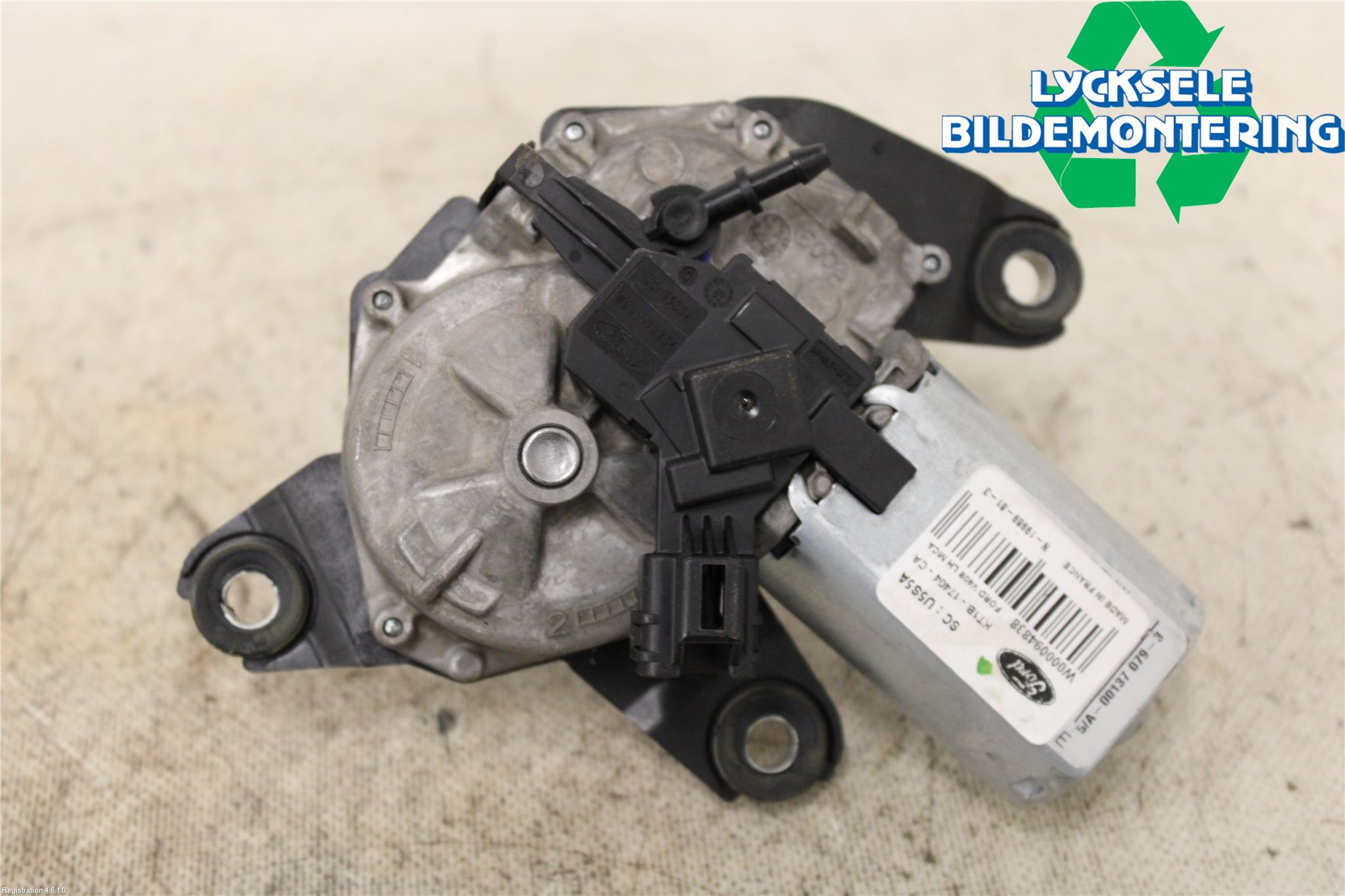 Ford TRANSIT/TOURNEO CONNECT 13-22 Torkarmotor Baklucka