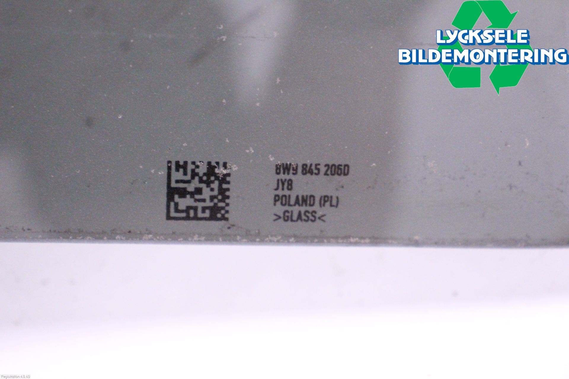 Audi A4/S4 B9 20- Dörruta Bak Höger